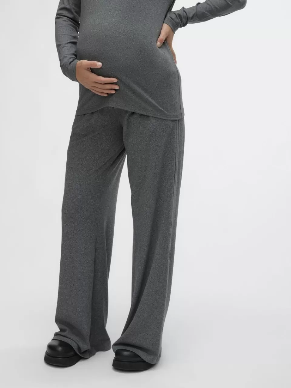 Flash Sale VERO MODA Mamma-bukser Dark Grey Melange