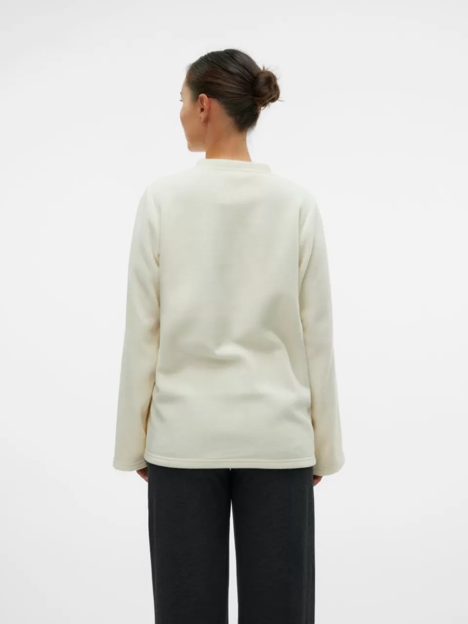 Best Sale VERO MODA Mamma-fleece Birch