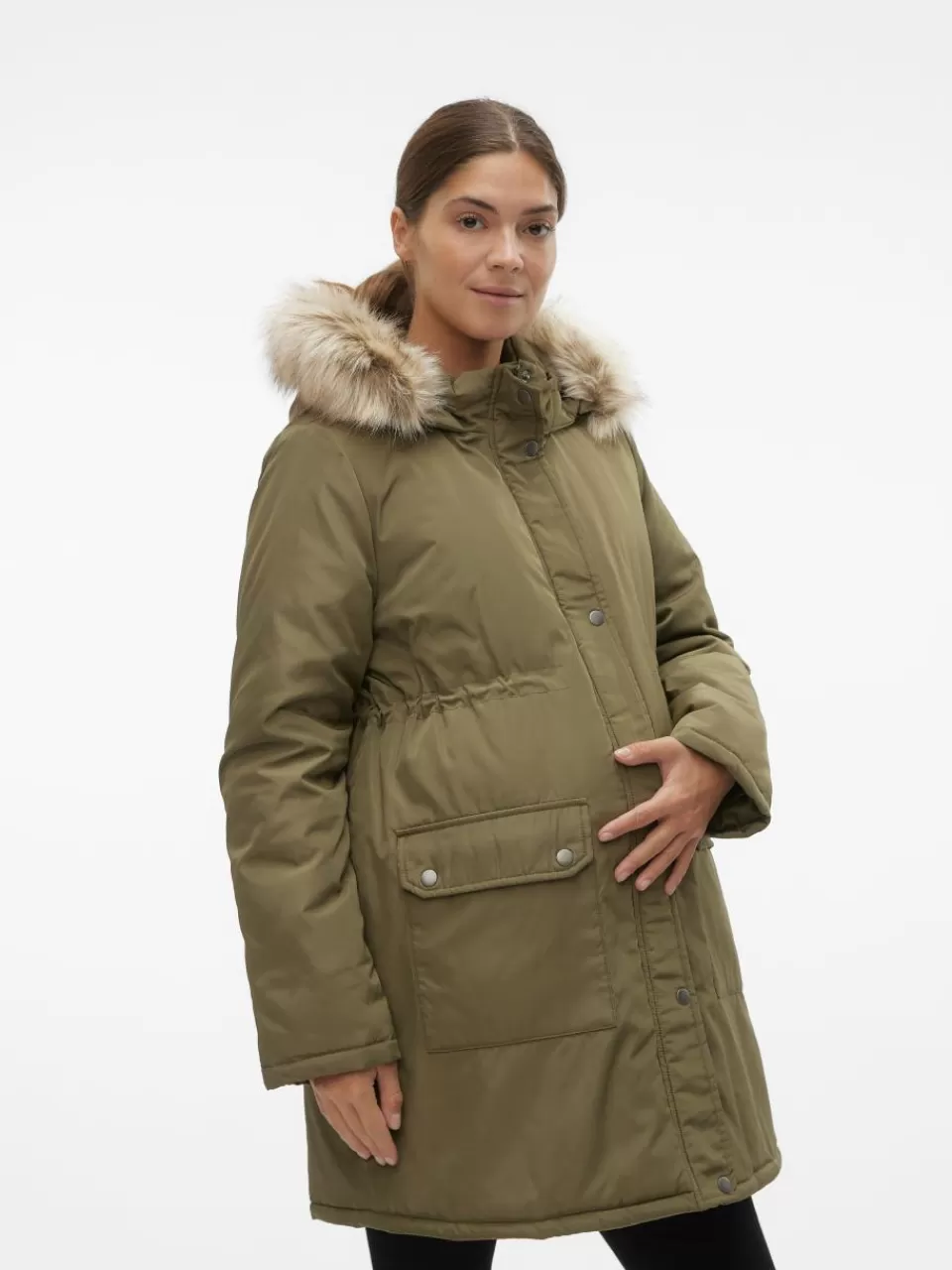 Cheap VERO MODA Mamma-jakke Burnt Olive