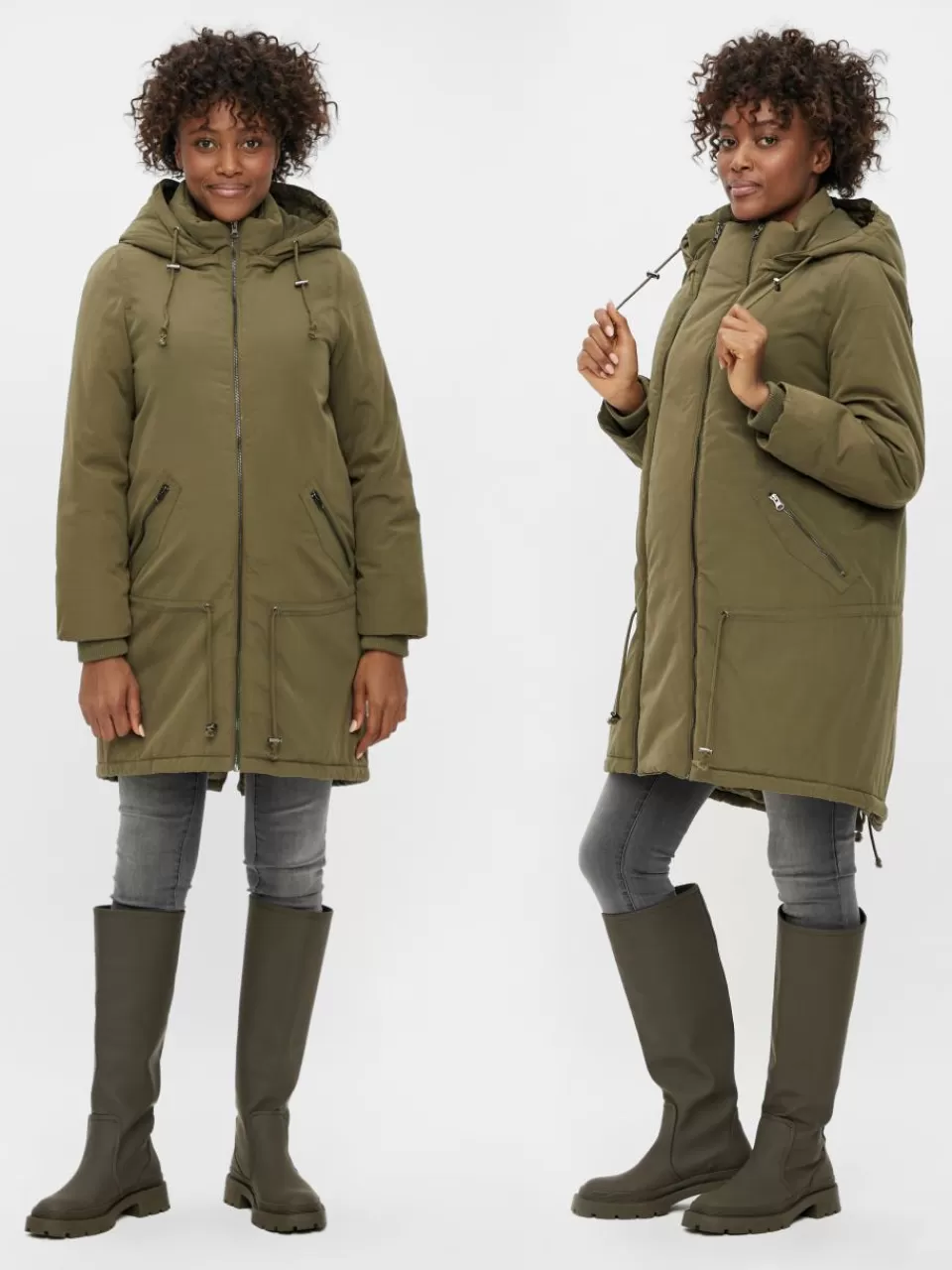 Flash Sale VERO MODA Mamma-jakke Olive Night