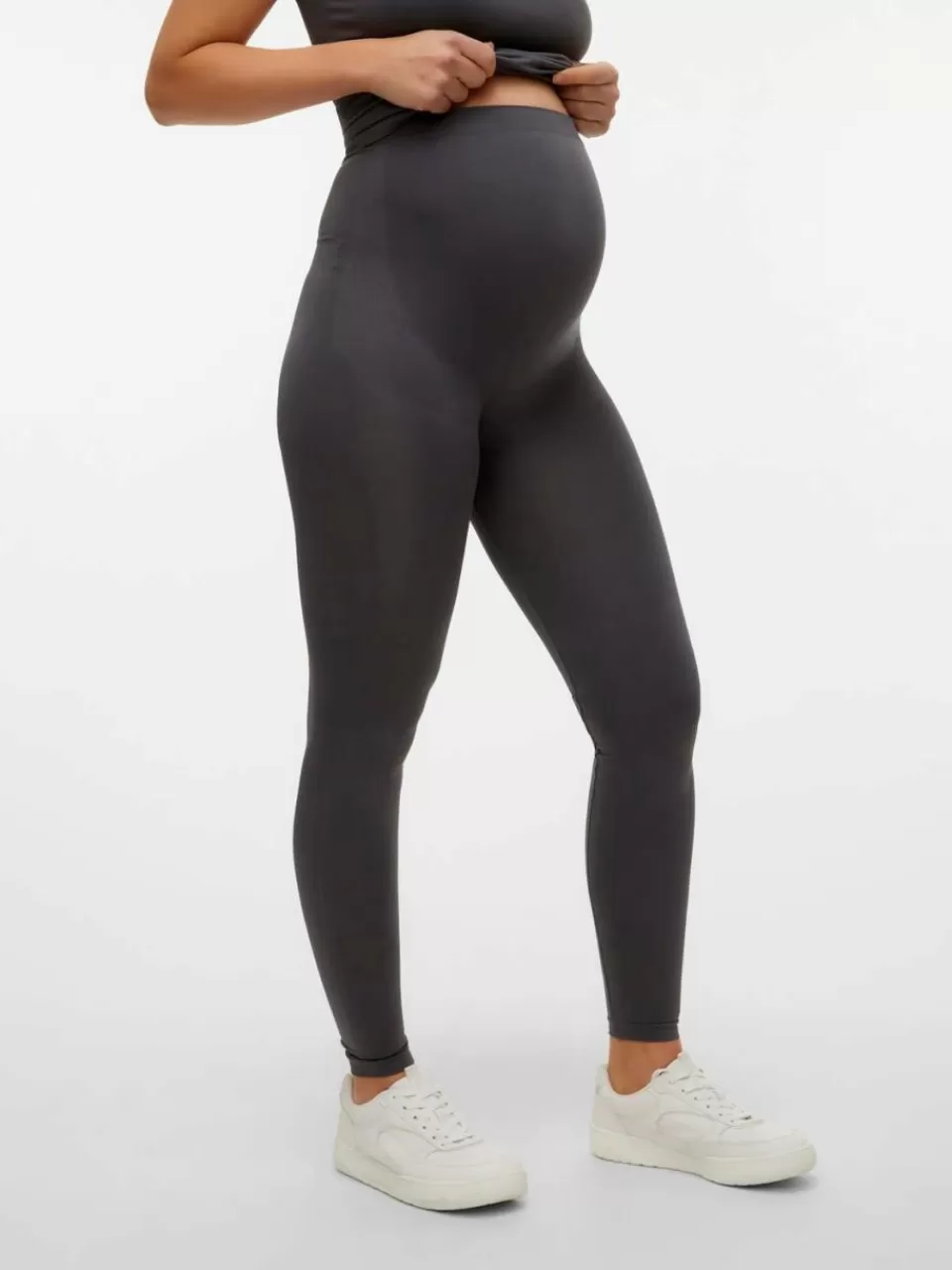 Hot VERO MODA Mamma-leggings Asphalt