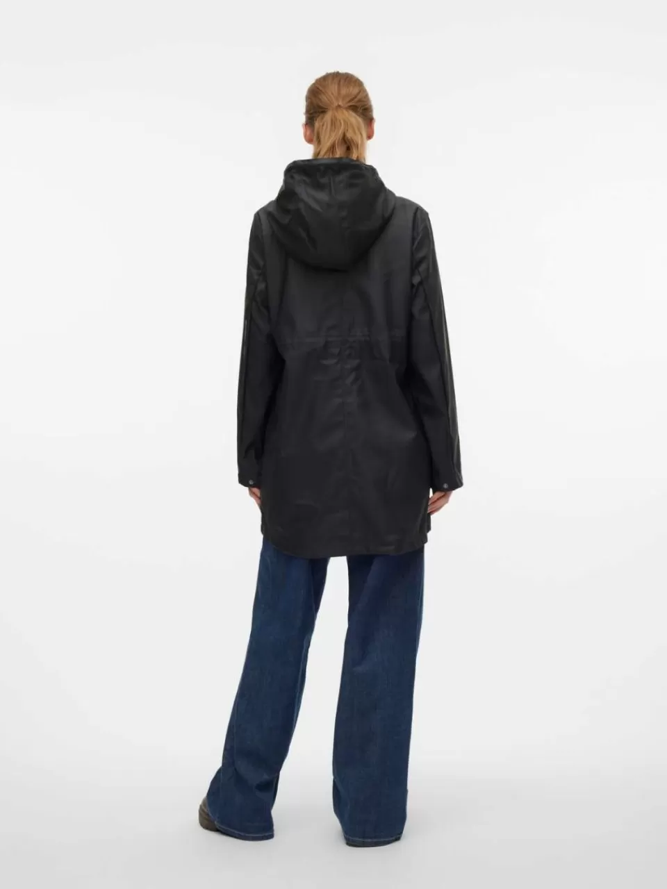 Best Sale VERO MODA Mamma-Regnjakke Black