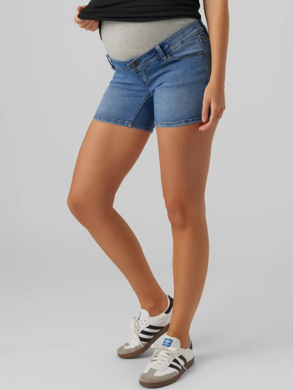 Flash Sale VERO MODA Mamma-shorts Medium Blue Denim