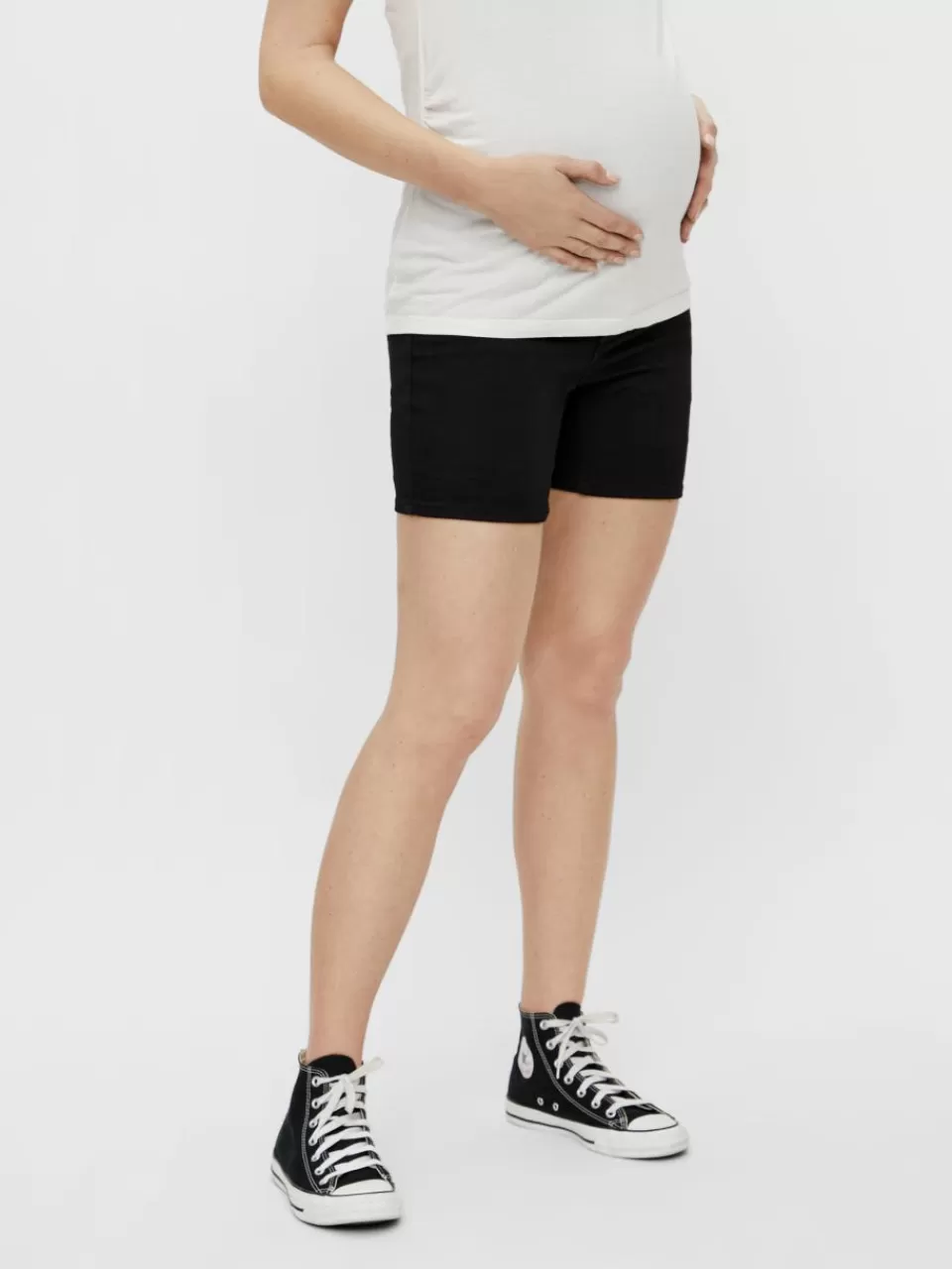 Discount VERO MODA Mamma-shorts Black Denim