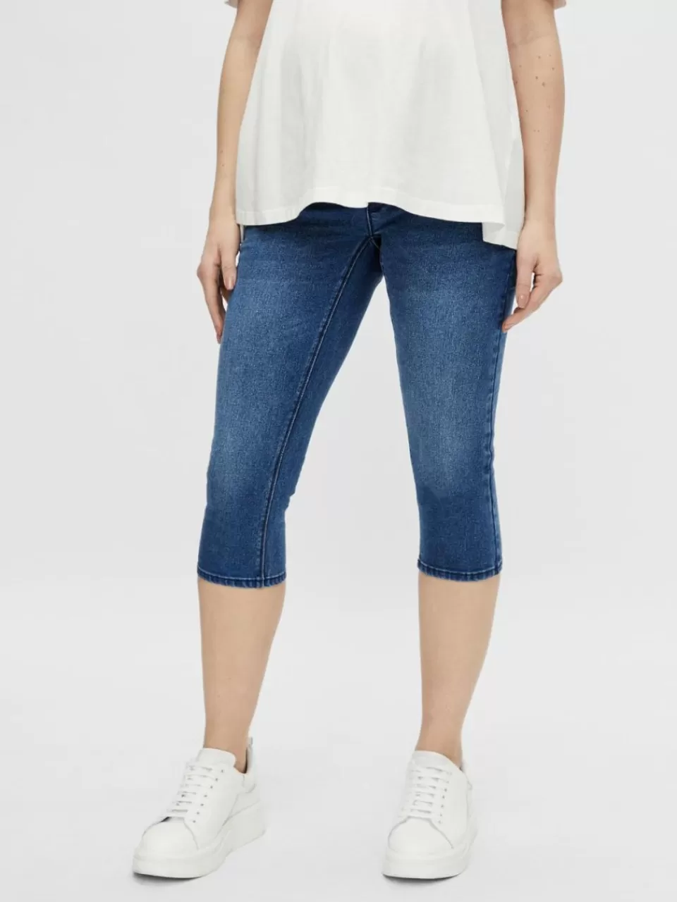 Store VERO MODA Mamma-shorts Medium Blue Denim