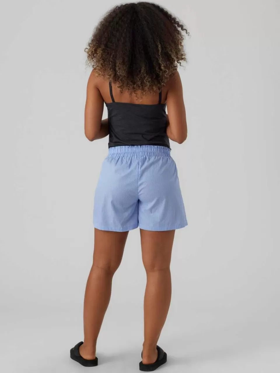 Fashion VERO MODA Mamma-shorts Azure Blue