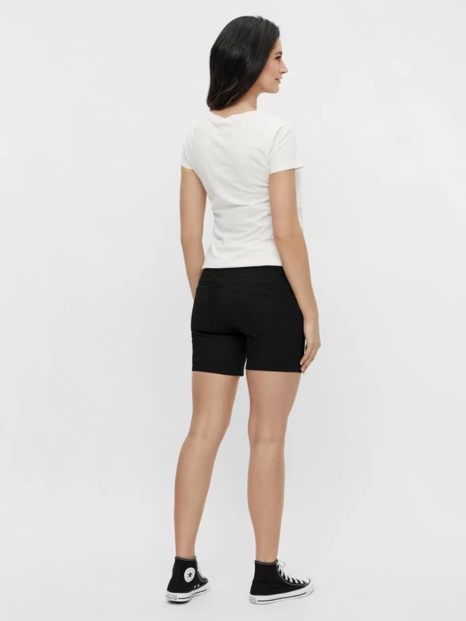 Discount VERO MODA Mamma-shorts Black Denim