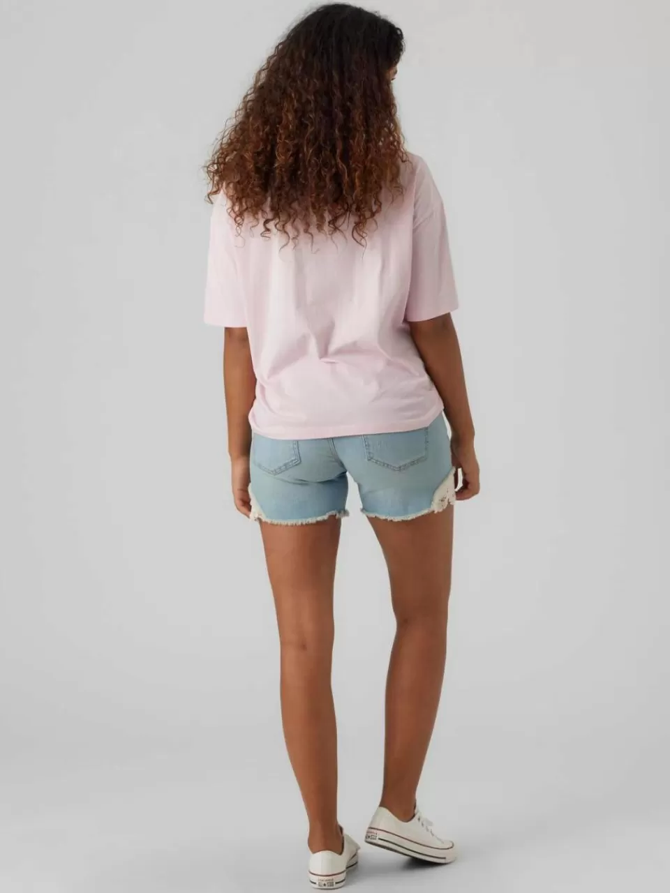 Clearance VERO MODA Mamma-shorts Light Blue Denim