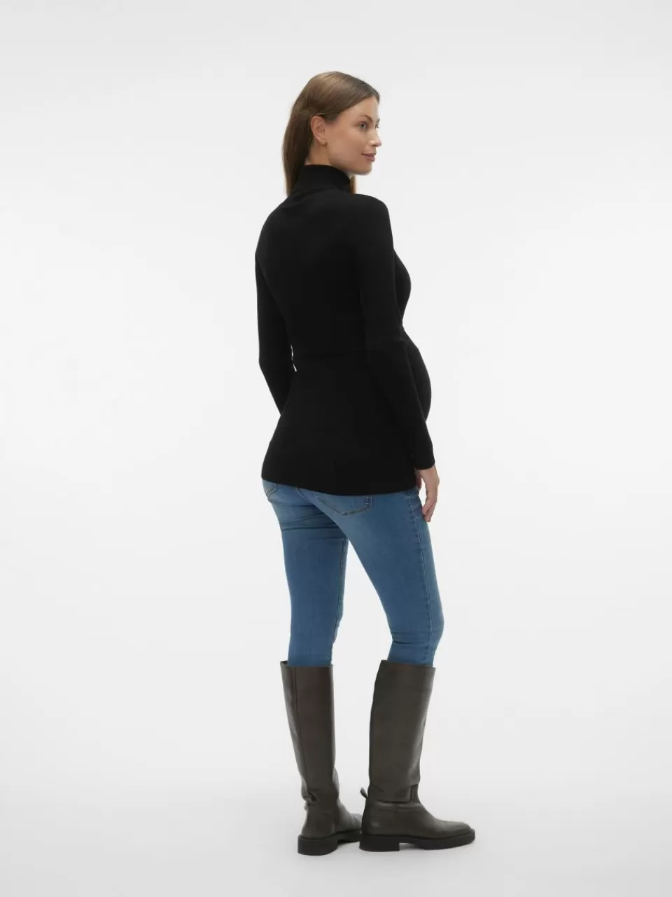 Cheap VERO MODA Mamma-strikkegenser Black