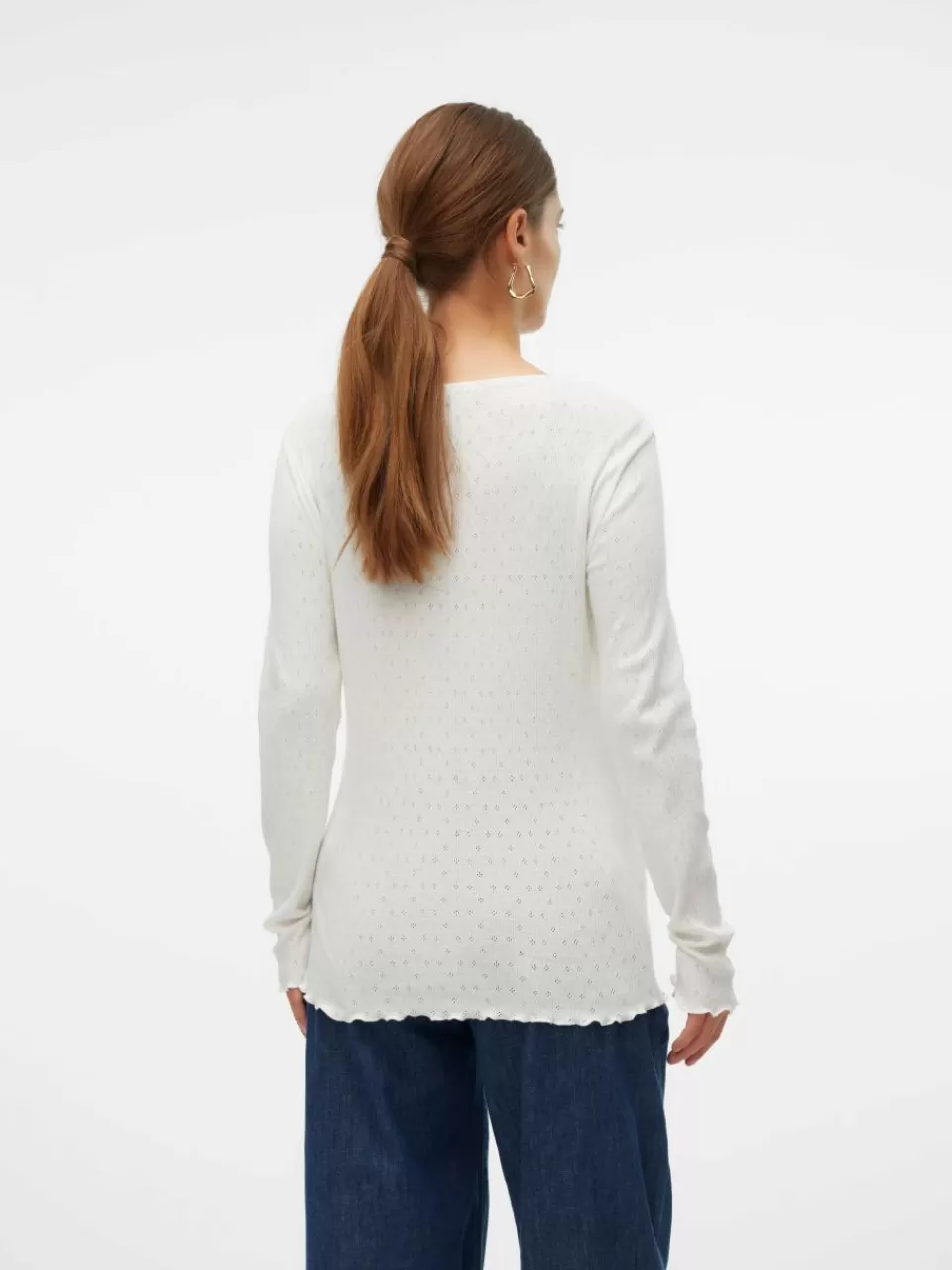 Discount VERO MODA Mamma-topp Bright White