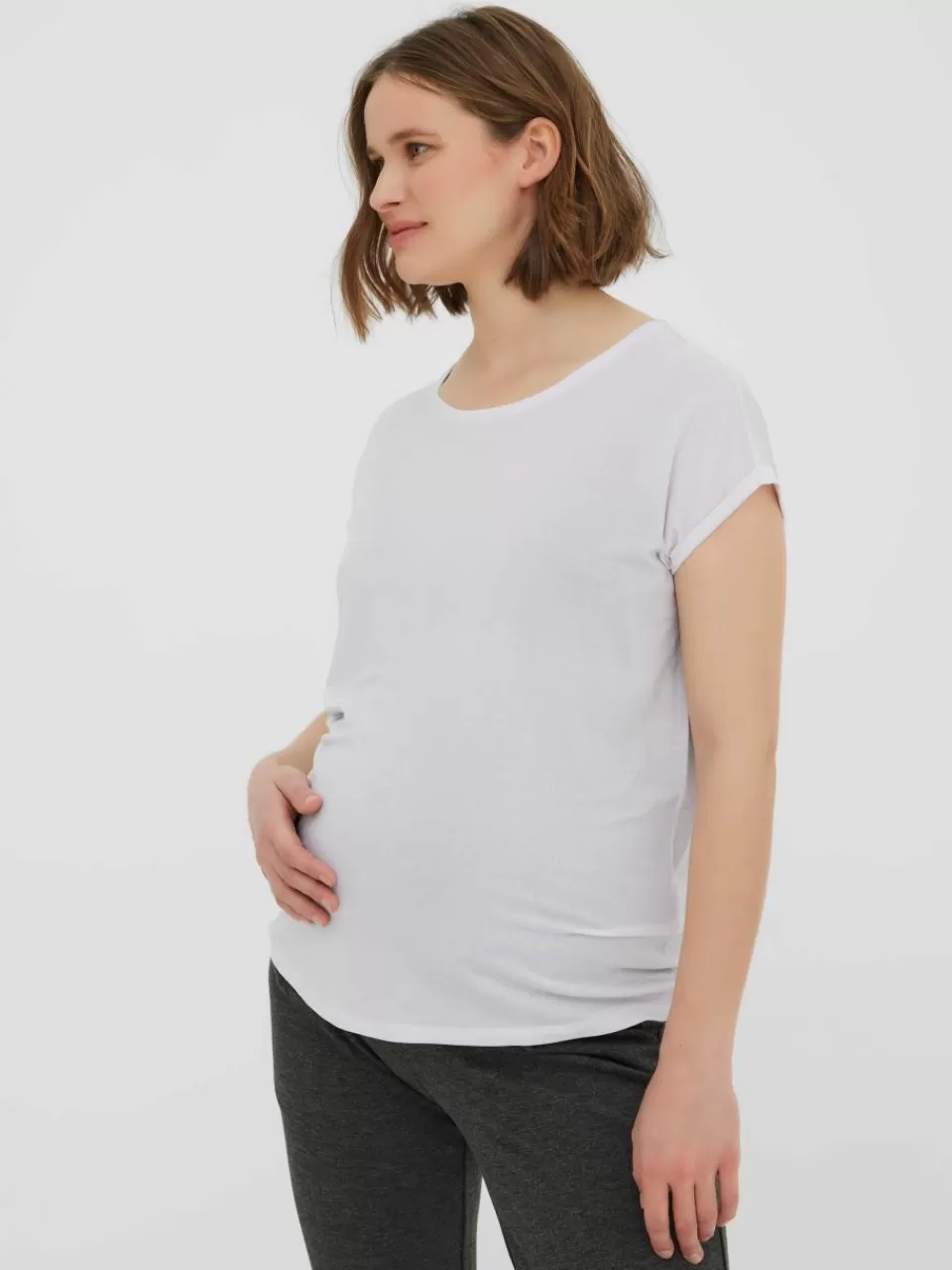 Hot VERO MODA Mamma-t-shirt Bright White