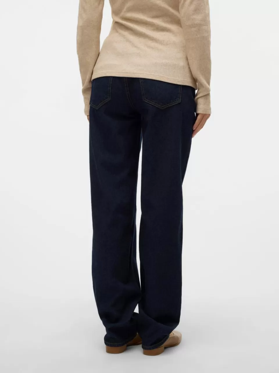 Clearance VERO MODA Maternity-jeans Dark Blue Denim