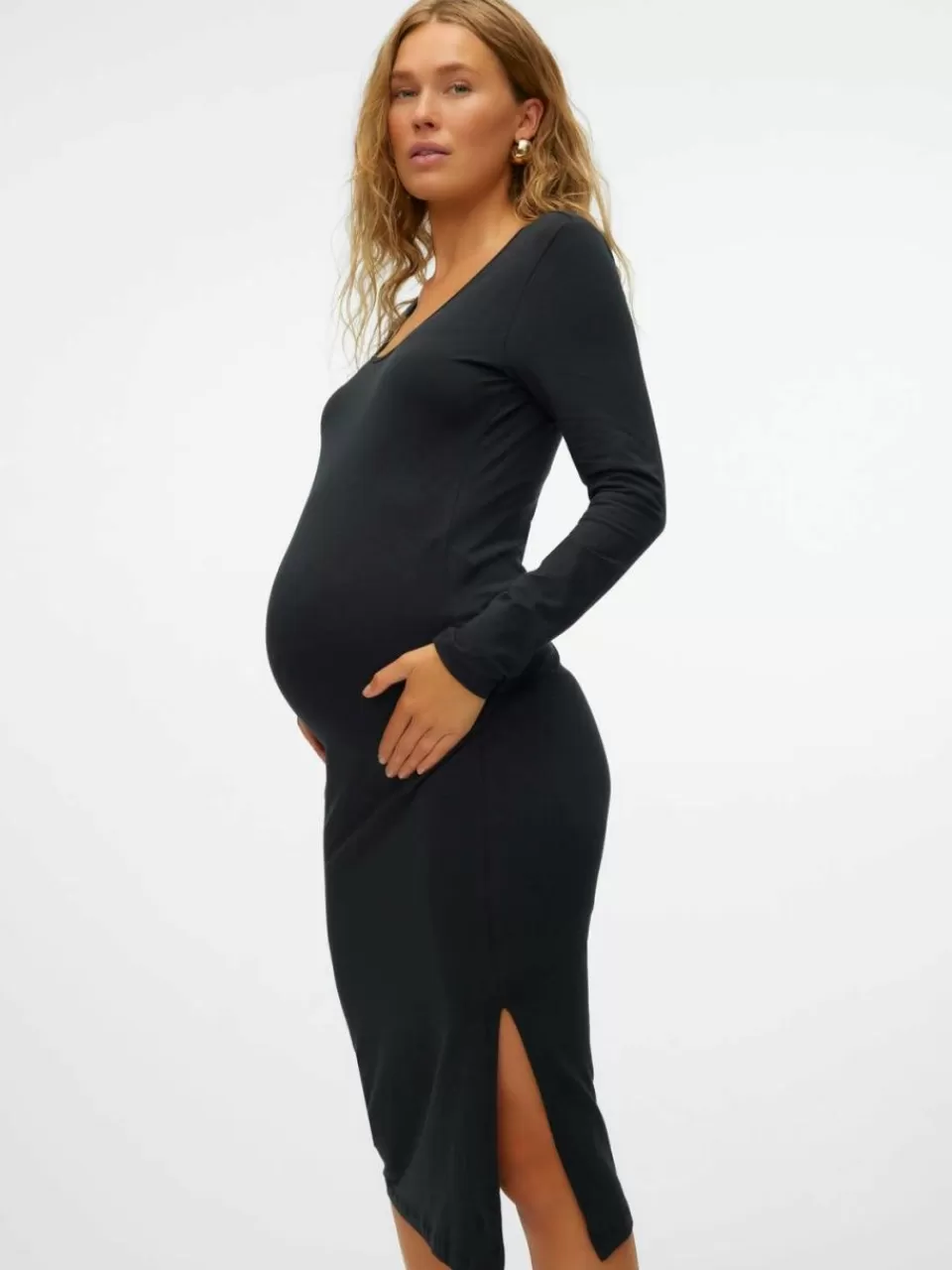 Flash Sale VERO MODA MLEVA Gravidkjole Black