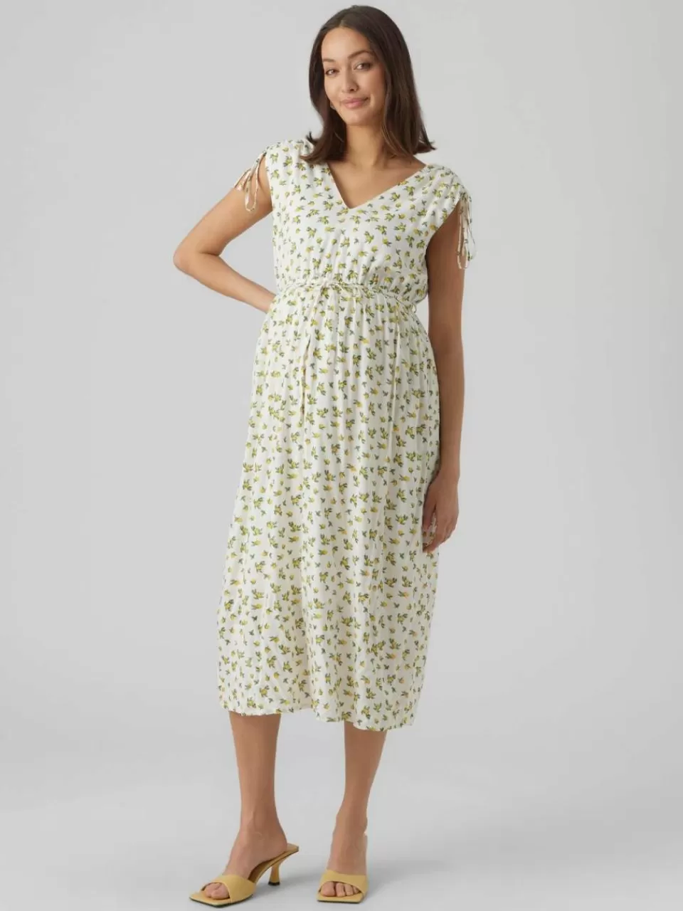 Flash Sale VERO MODA MLLIMONE Gravidkjole Snow White