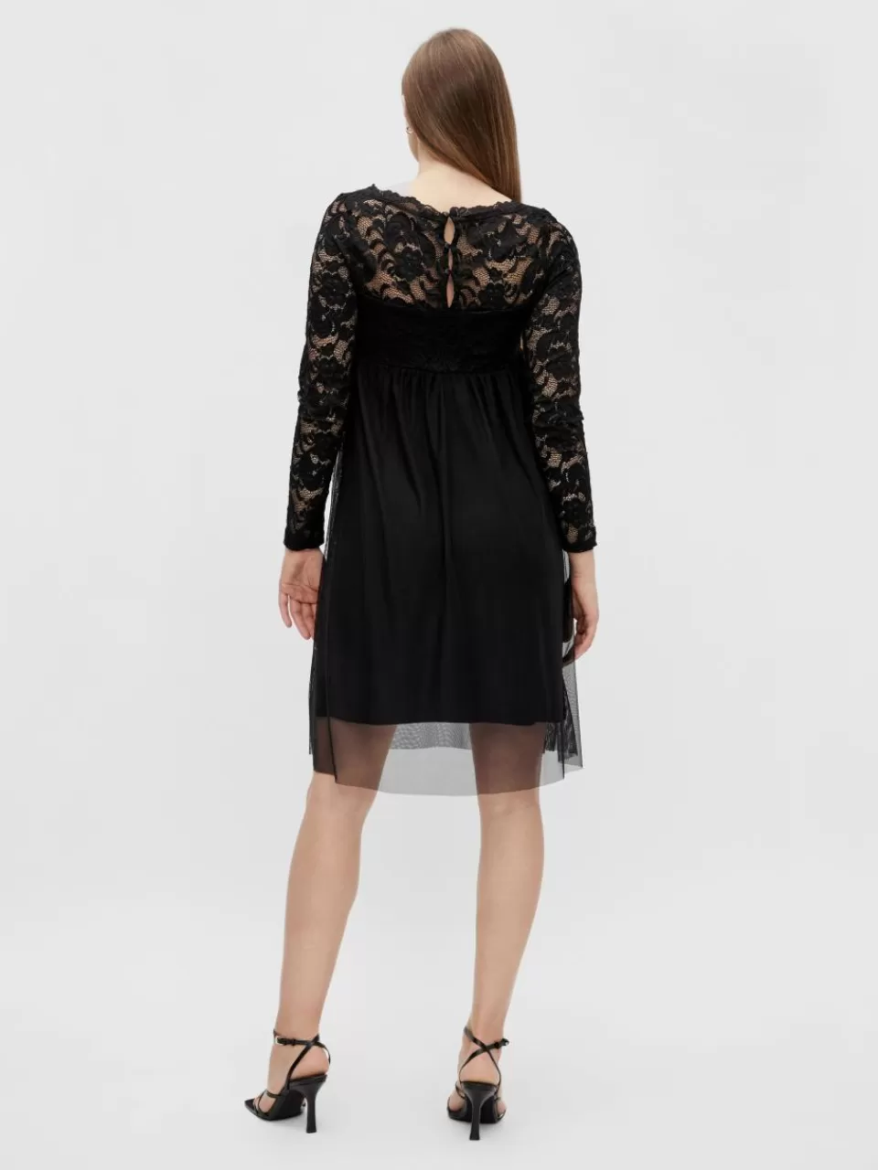 Sale VERO MODA MLMIVANA Gravidkjole Black