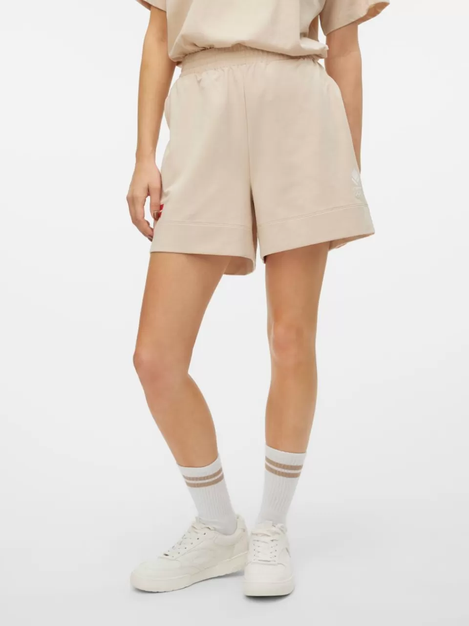 Best Sale VERO MODA OL Shorts Oatmeal