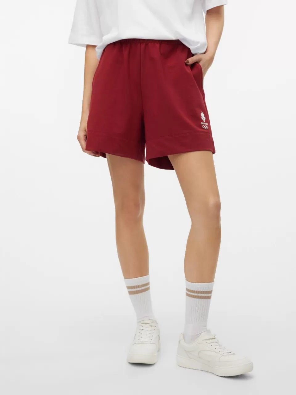 Clearance VERO MODA OL Shorts Biking Red