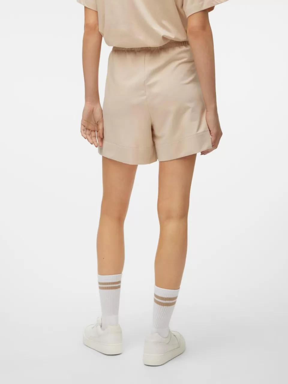 Best Sale VERO MODA OL Shorts Oatmeal