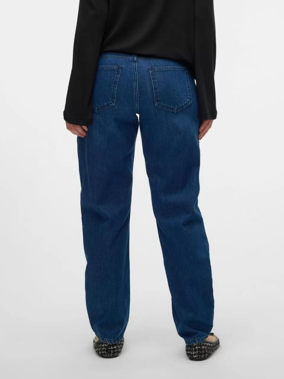 Best VERO MODA Regular Fit Jeans Dark Blue Denim