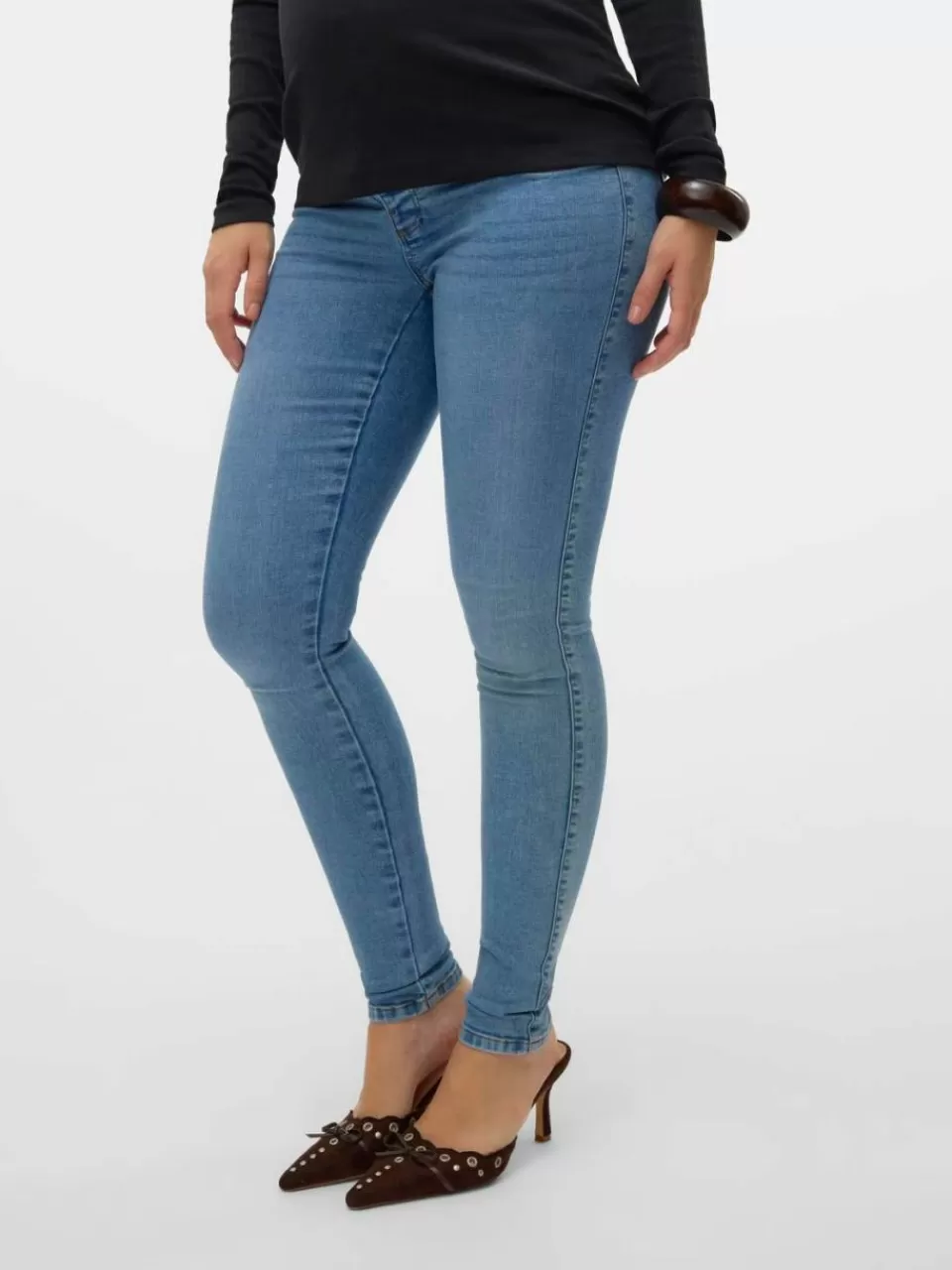 Outlet VERO MODA Skinny Fit Jeans Medium Blue Denim