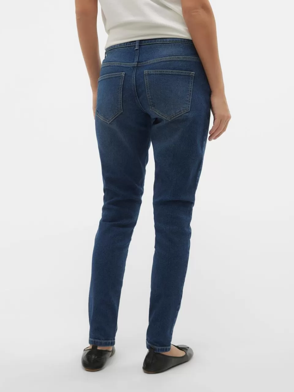 New VERO MODA Skinny Fit Jeans Medium Blue Denim