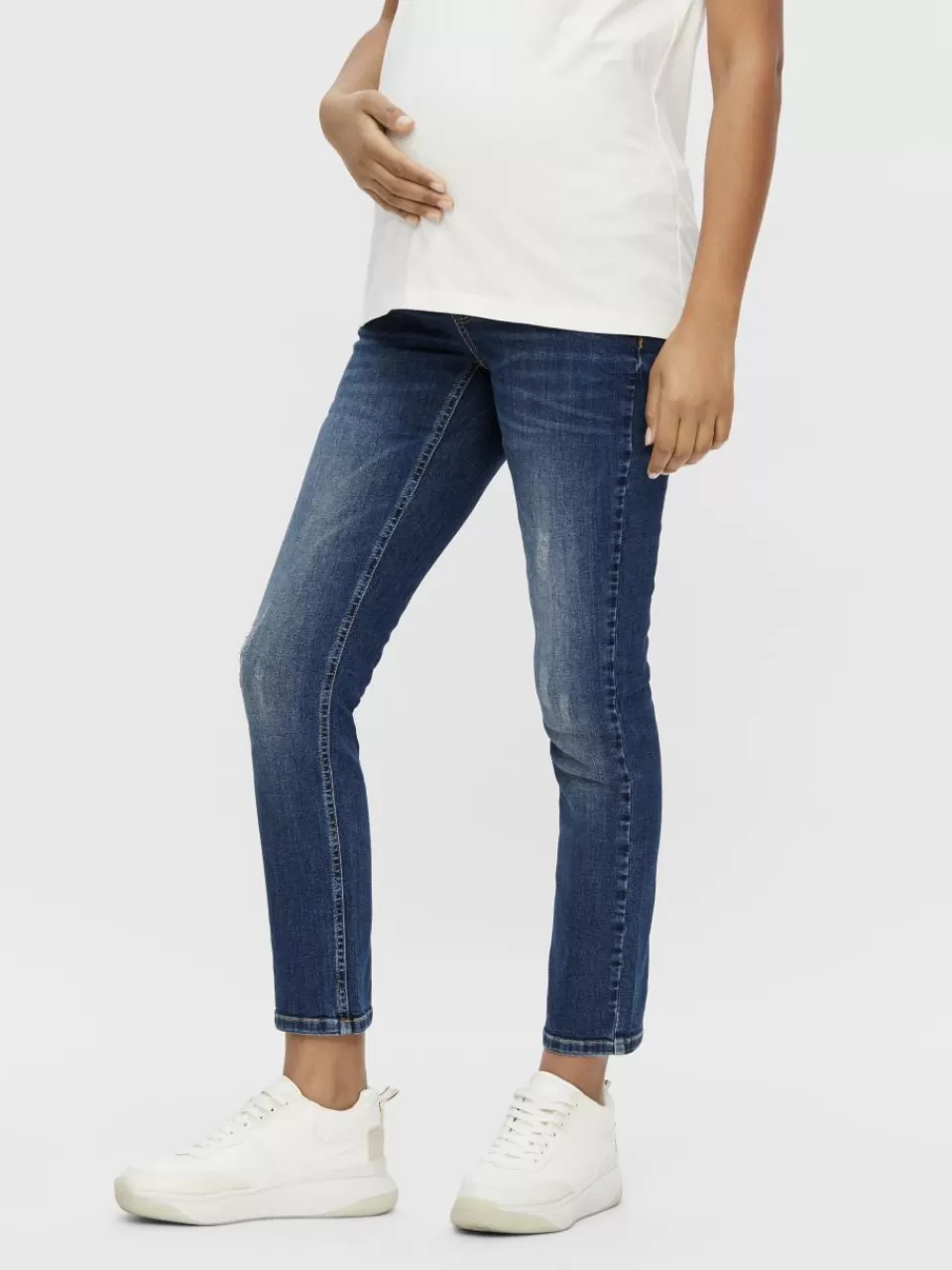 New VERO MODA Slim Fit Jeans Dark Blue Denim
