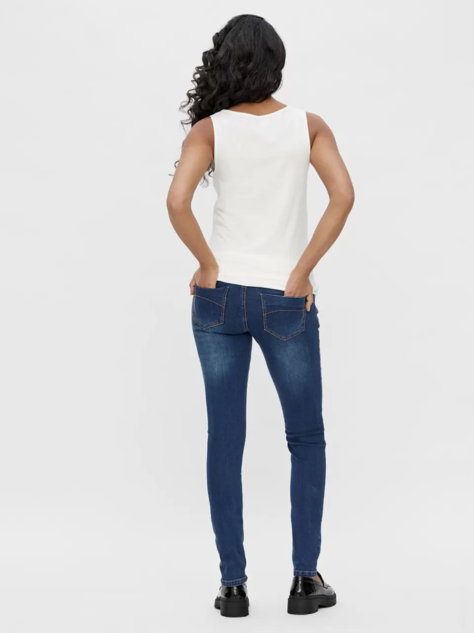 Best VERO MODA Slim Fit Jeans Blue Denim