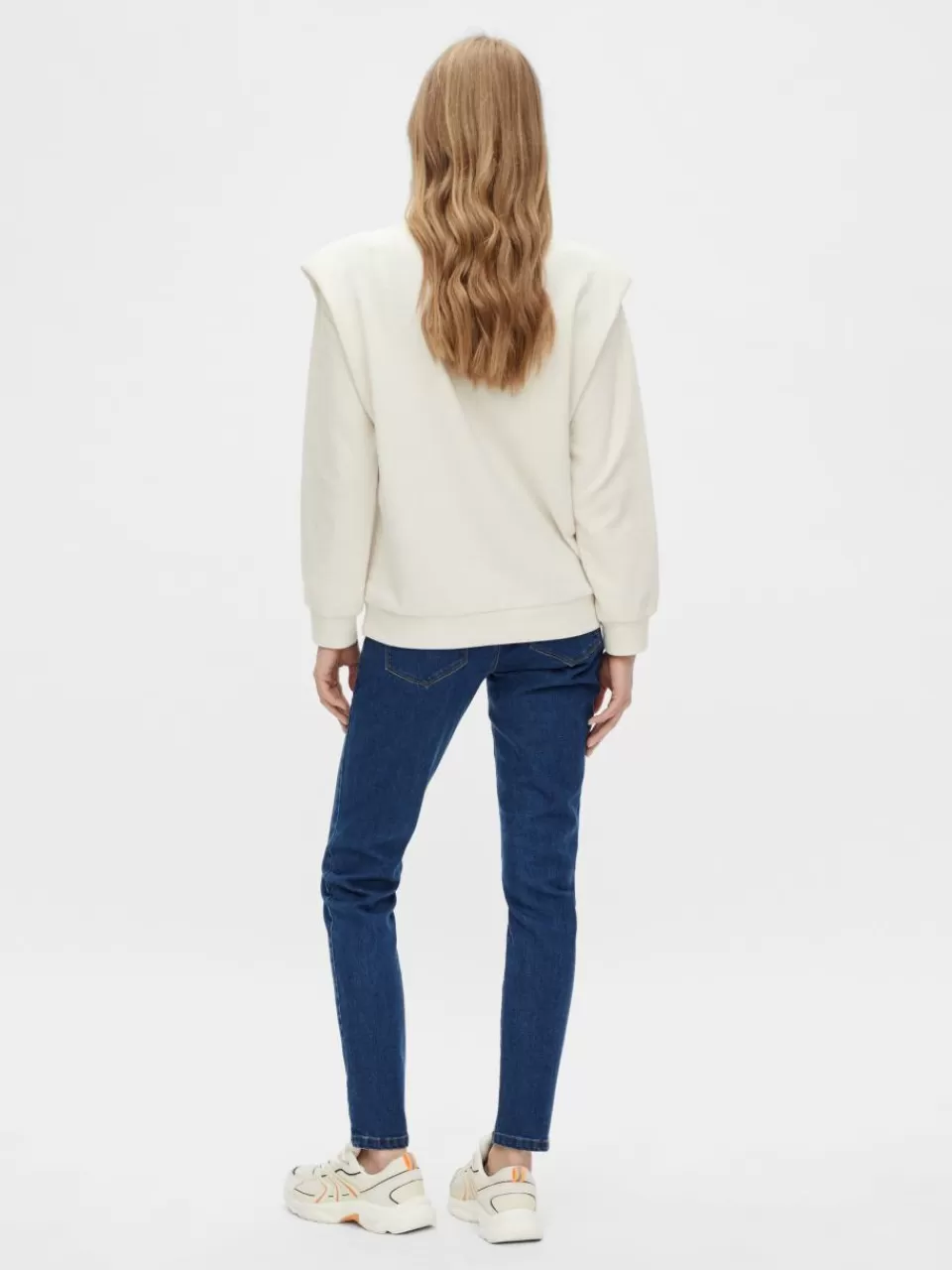 New VERO MODA Slim Fit Jeans Dark Blue Denim