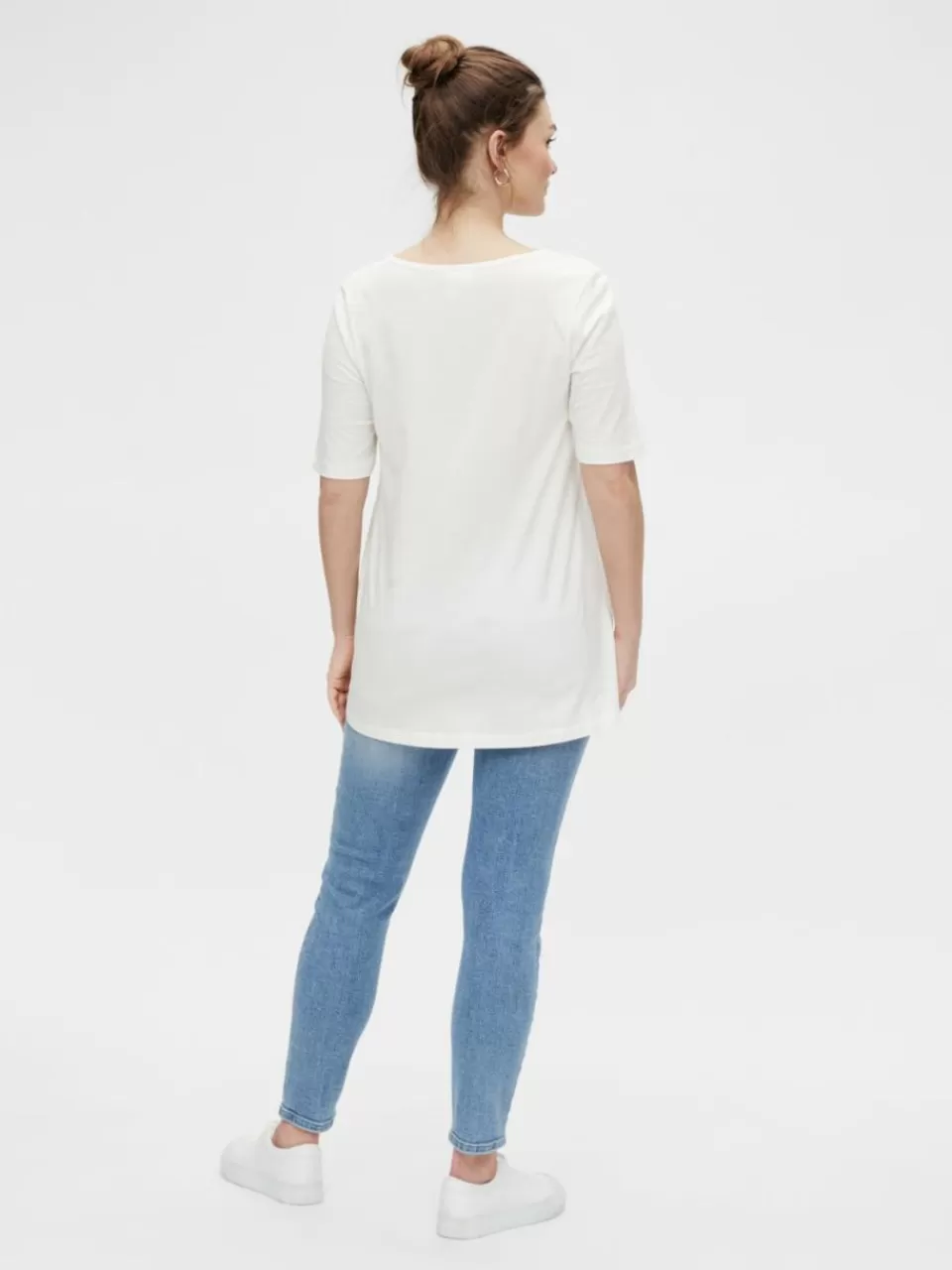 Best Sale VERO MODA Slim Fit Middels høy midje Jeans Light Blue Denim