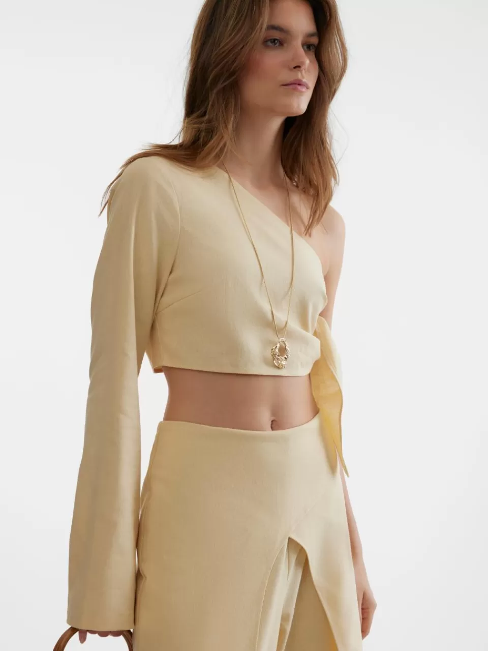 Hot VERO MODA SNBEYONCE Topp Marzipan