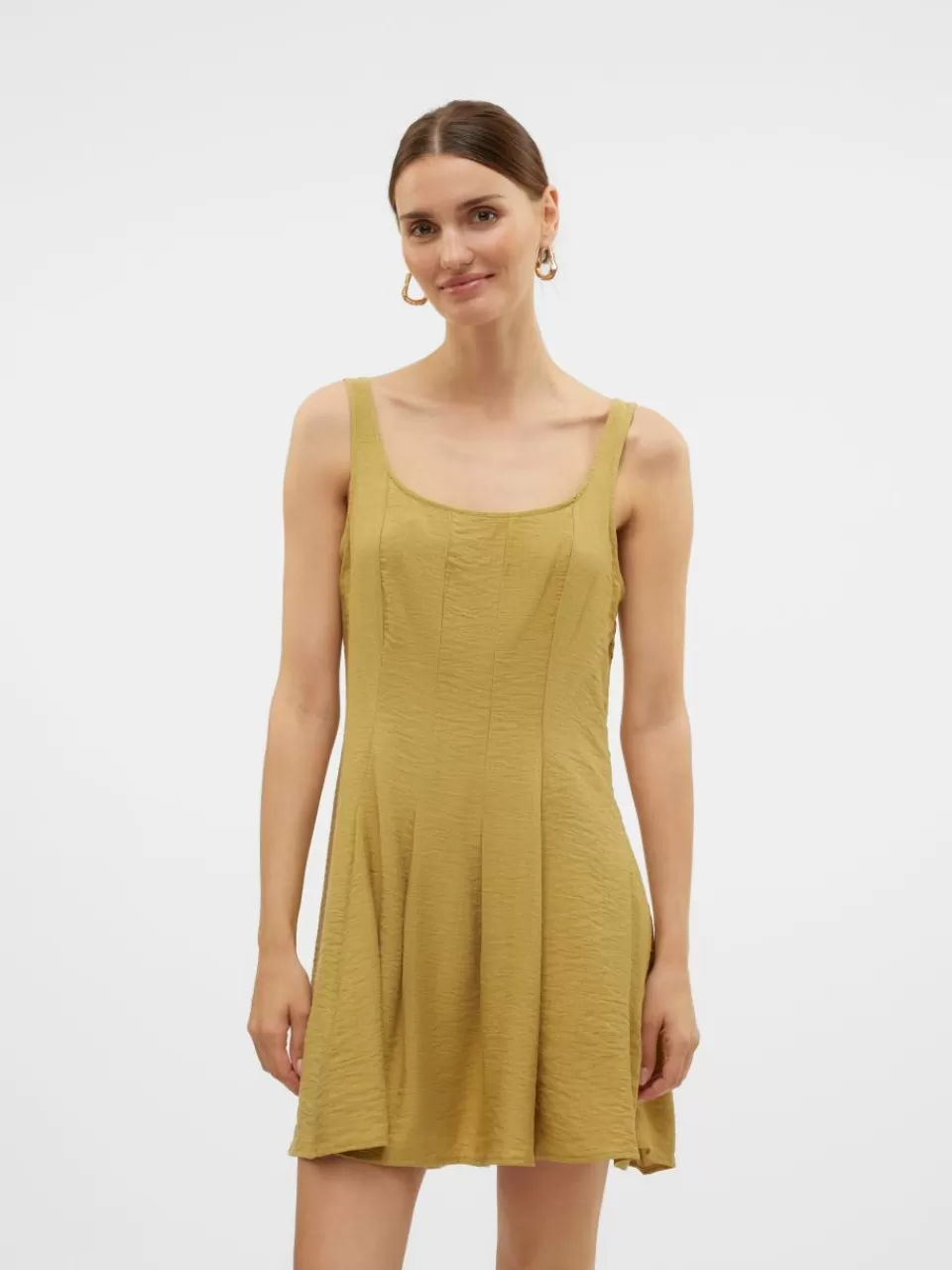 Online VERO MODA SNERLE Kort kjole Khaki