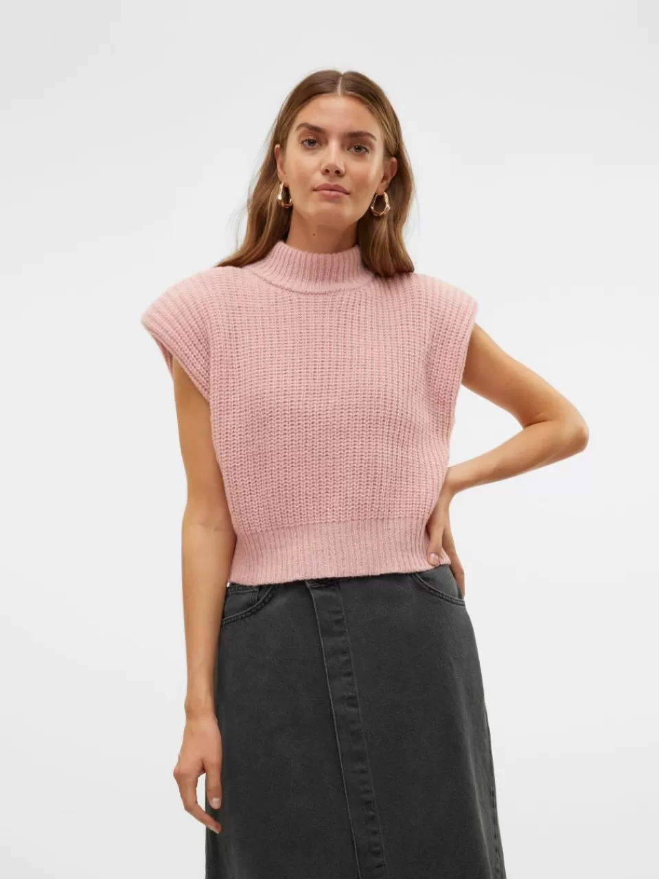 Best Sale VERO MODA SNWINNIE Topp Pink Nectar