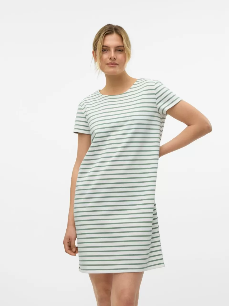 Cheap VERO MODA VMABBY Midikjole Snow White