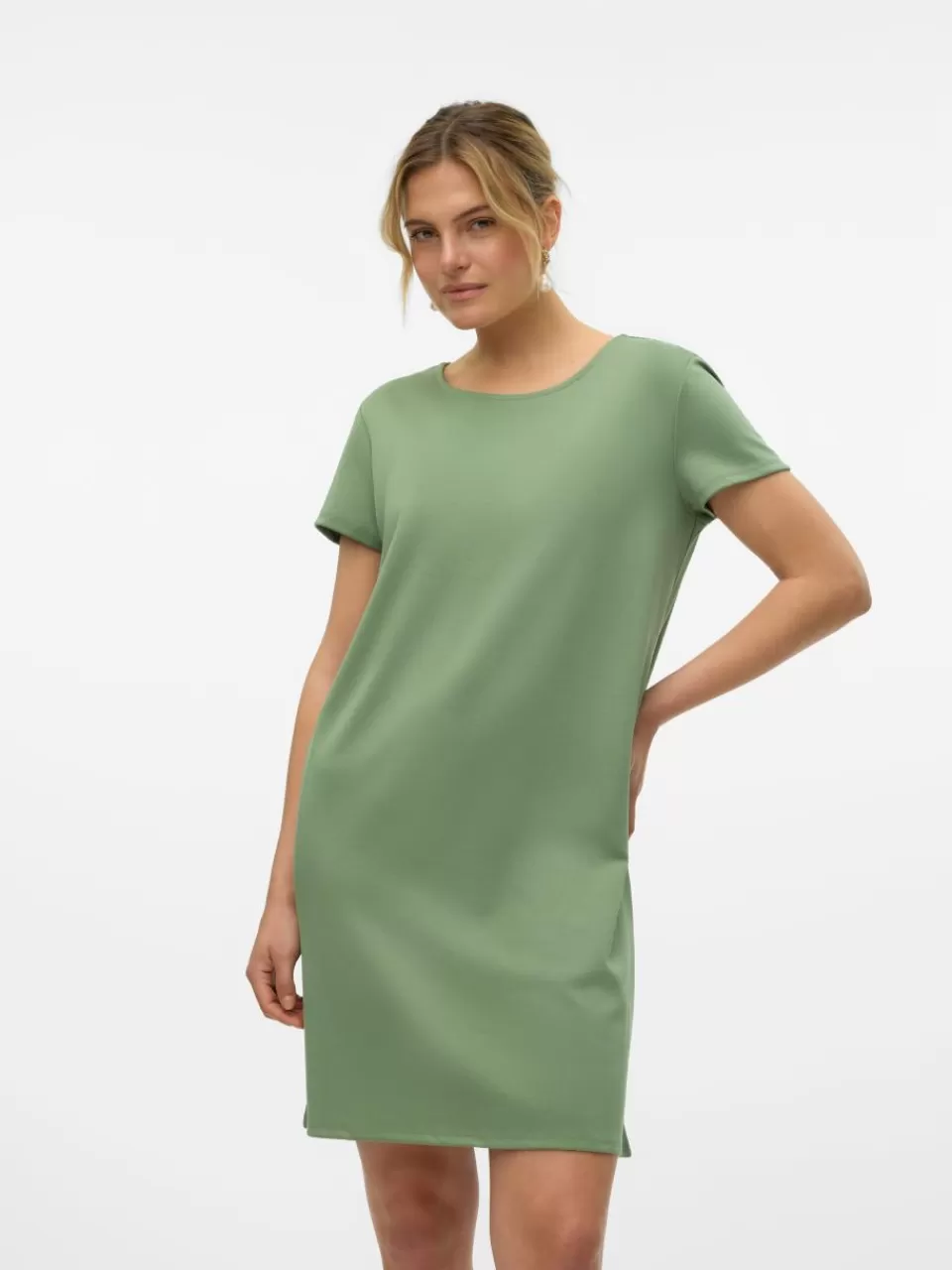 Hot VERO MODA VMABBY Midikjole Hedge Green