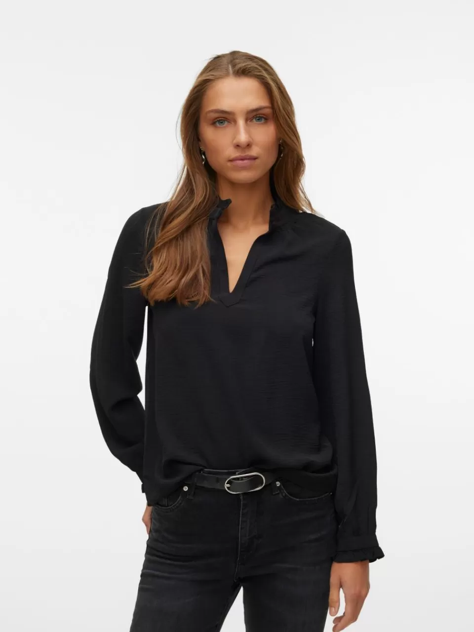 Best Sale VERO MODA VMALVA Topp Black