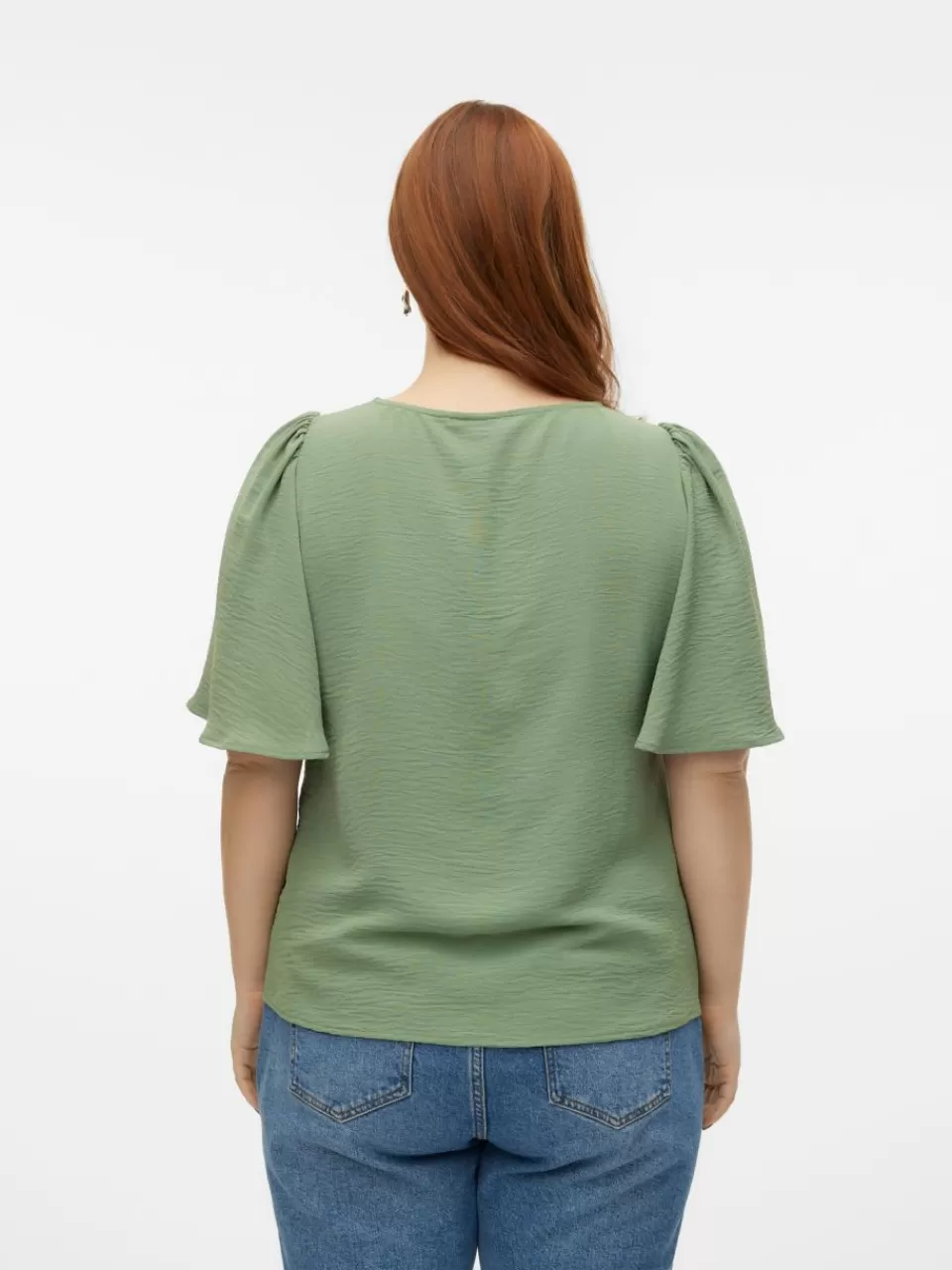 Online VERO MODA VMALVA Topp Hedge Green