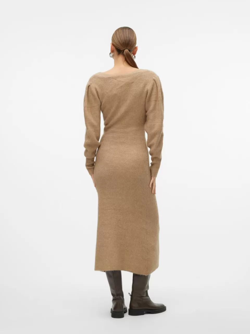 Sale VERO MODA VMANGALINA Lang kjole Silver Mink