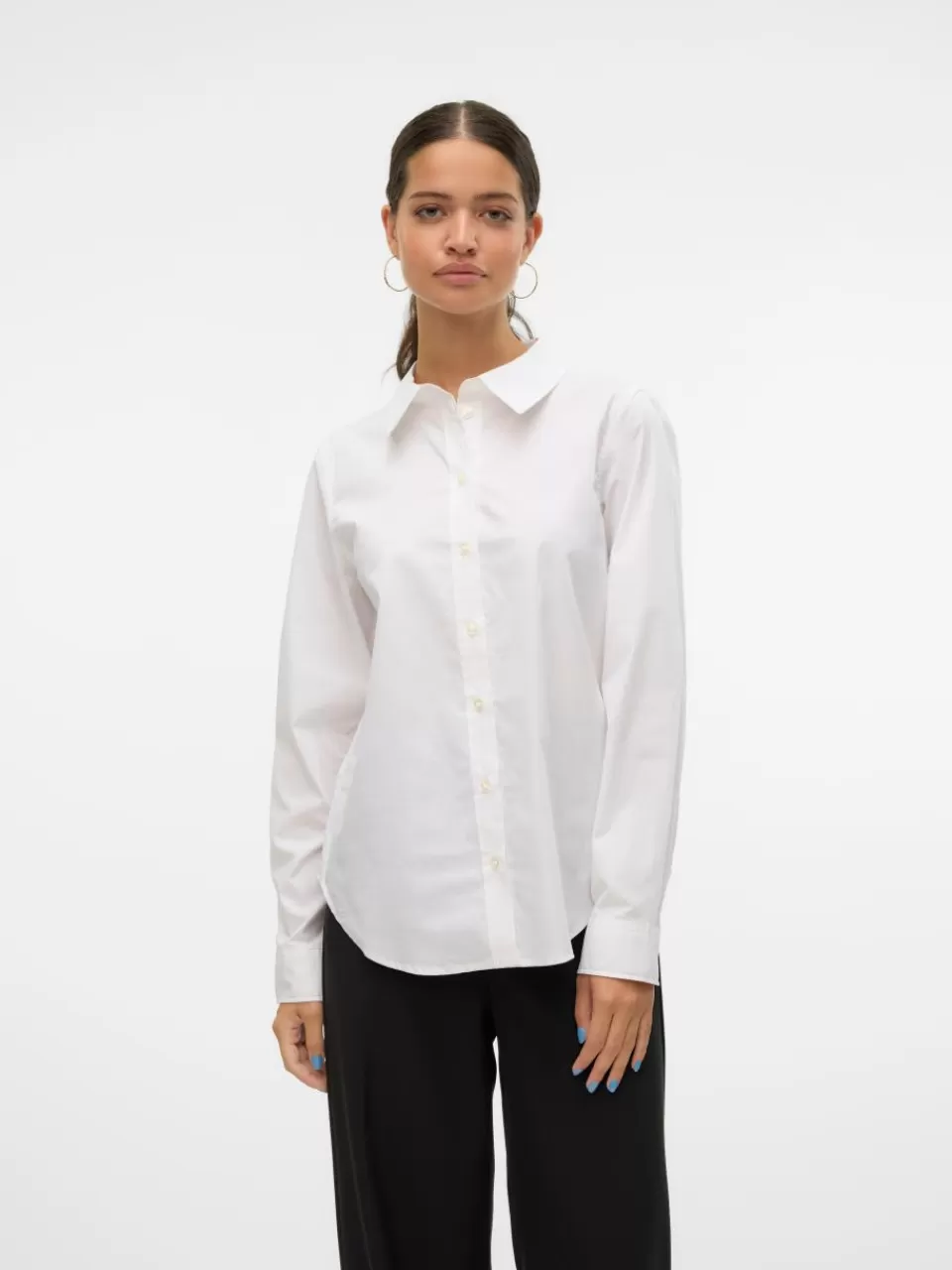 Shop VERO MODA VMANNA Skjorte Bright White