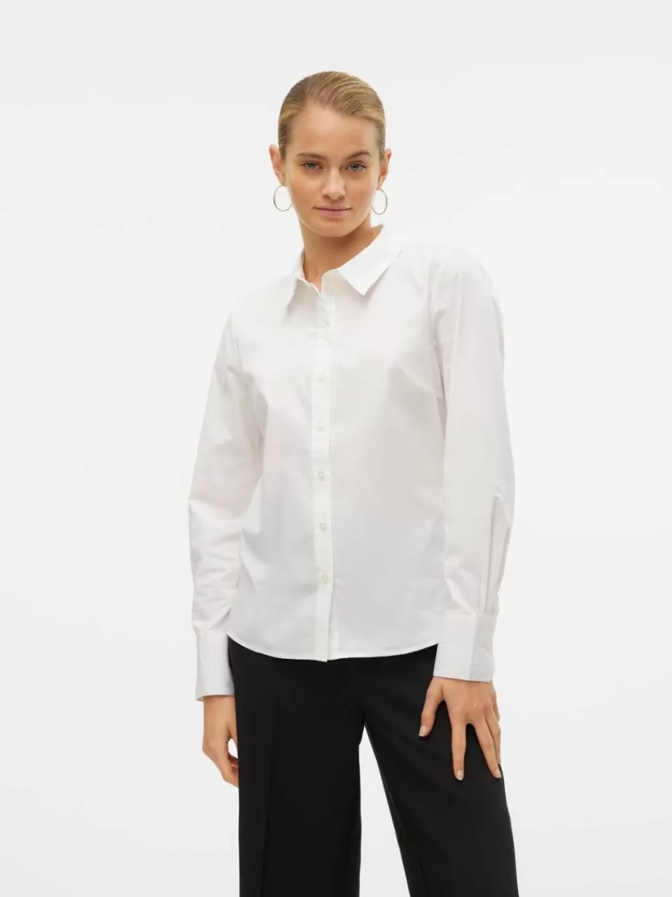 Cheap VERO MODA VMANNA Skjorte Bright White