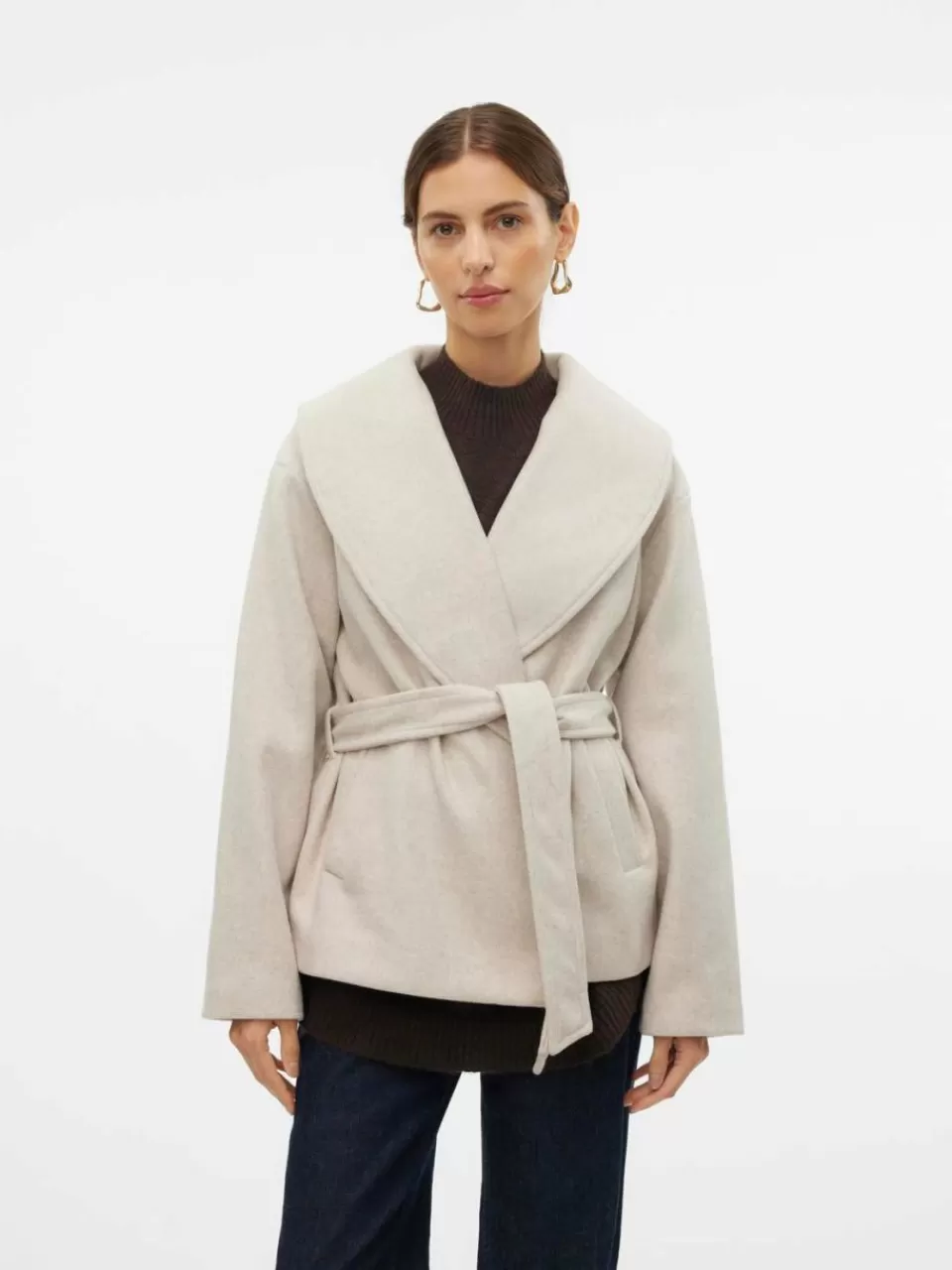 New VERO MODA VMANNE Jakke Oatmeal