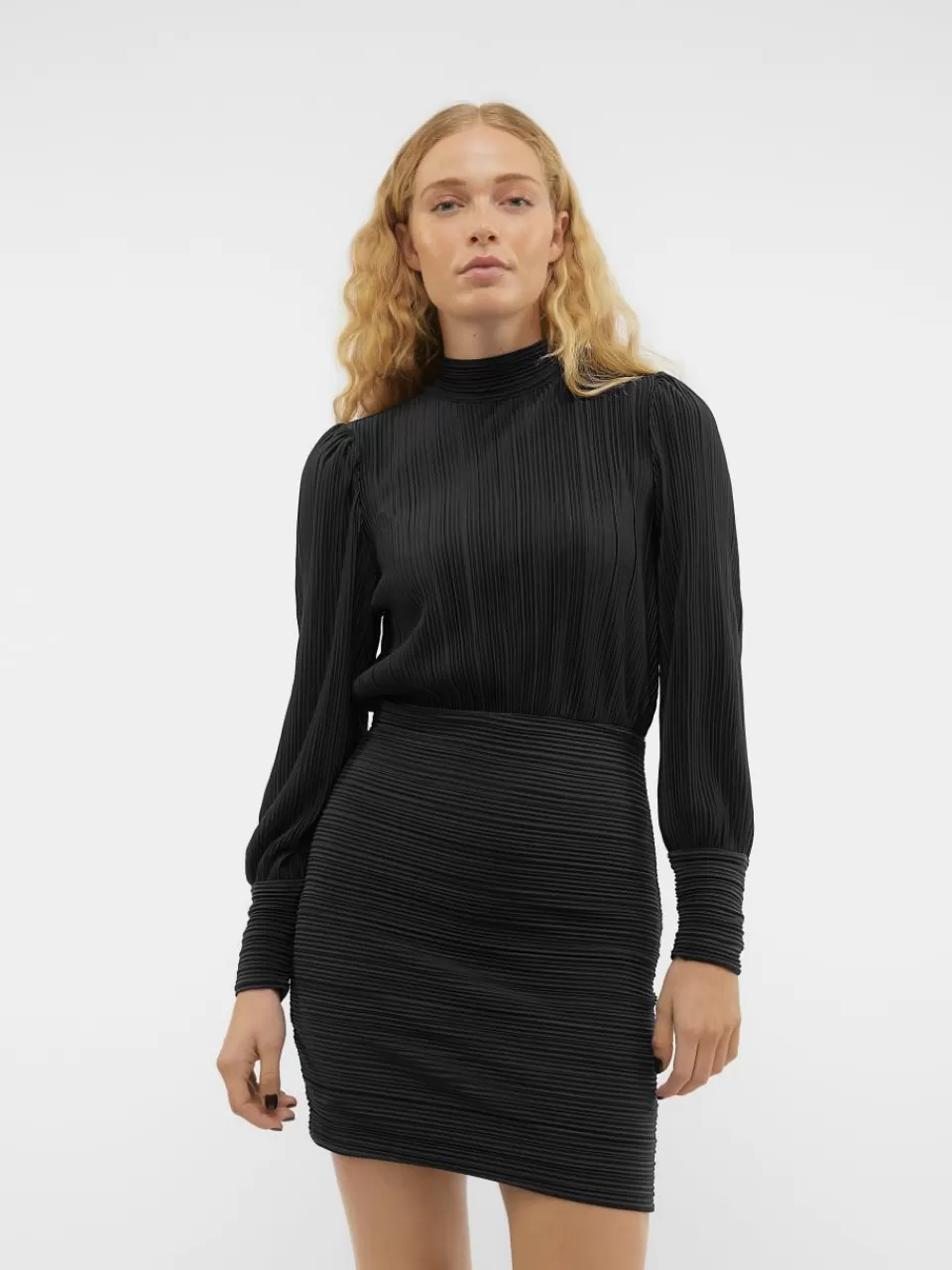 Best Sale VERO MODA VMAURORA Kort kjole Black