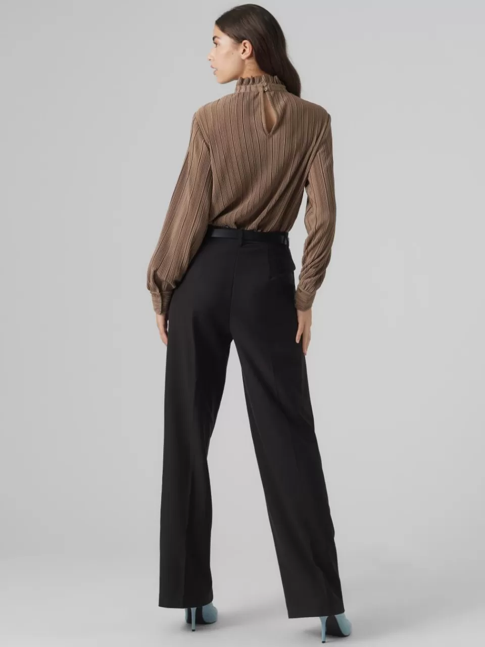 Discount VERO MODA VMAURORA Topp Brown Lentil