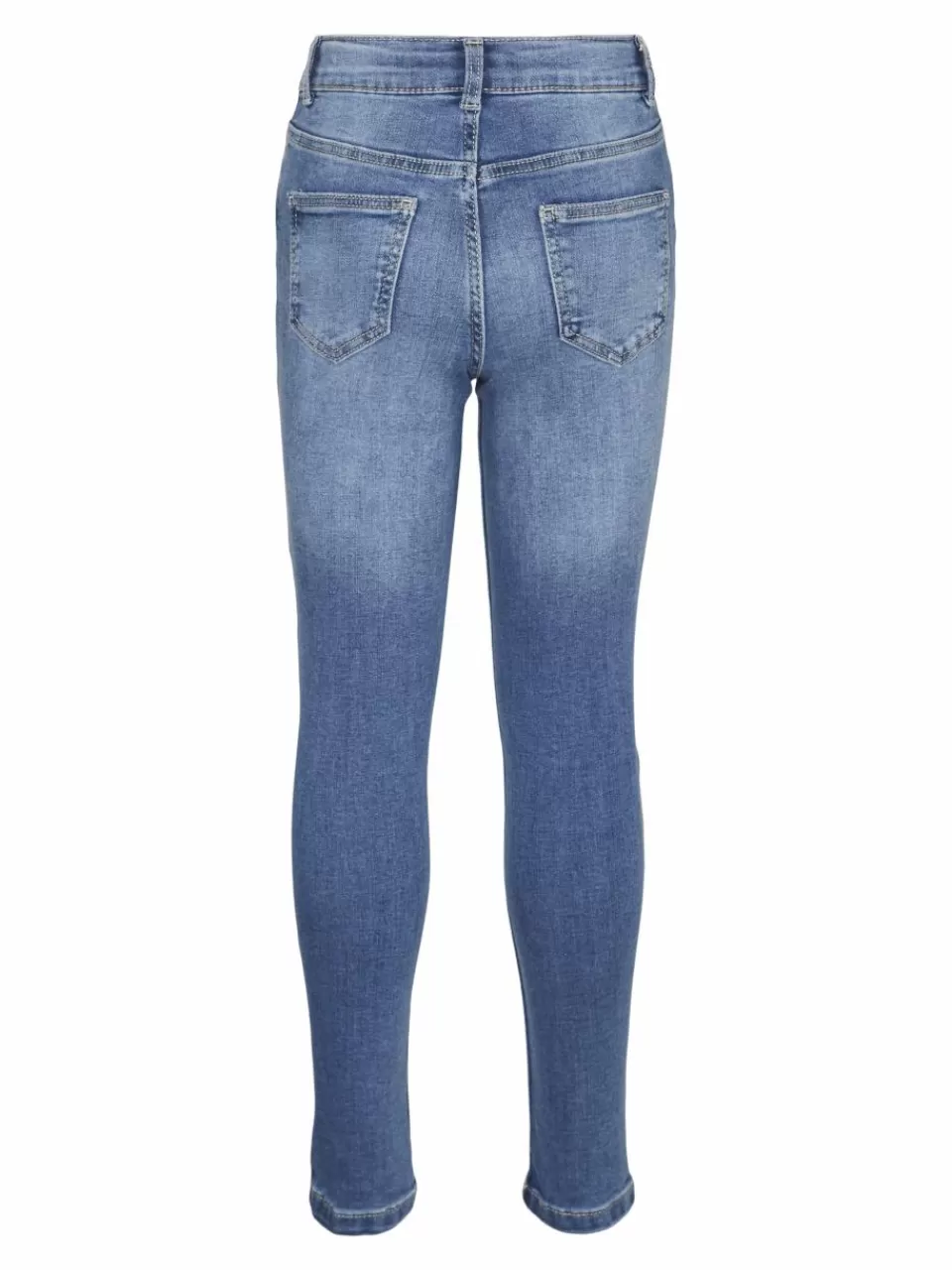 New VERO MODA VMAVA Middels høyt snitt Slim Fit Jeans Medium Blue Denim