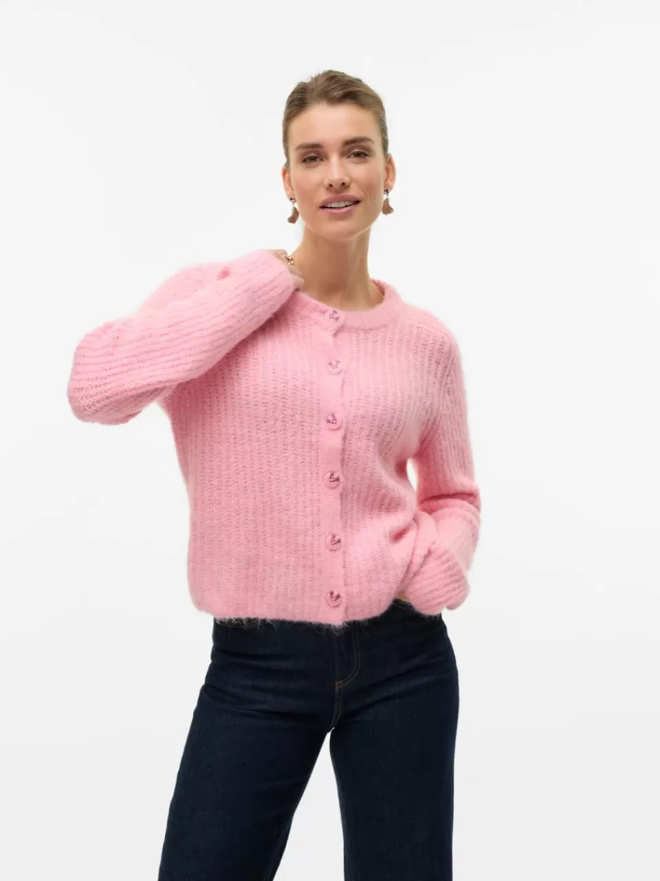 Flash Sale VERO MODA VMAWSOME Strikket cardigan Bonbon