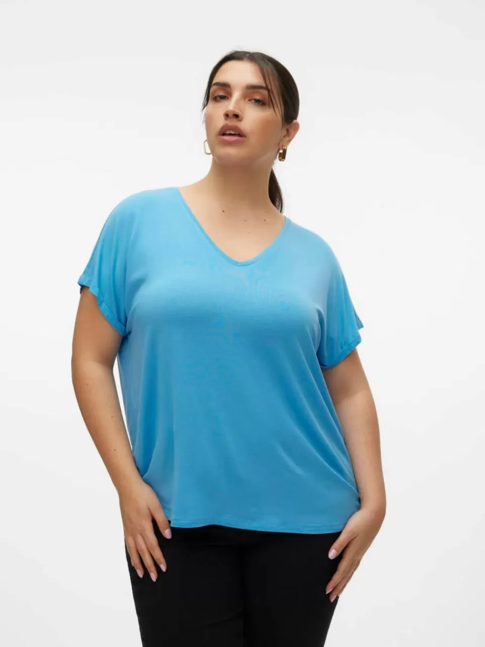 Discount VERO MODA VMAYA T-skjorte Bonnie Blue