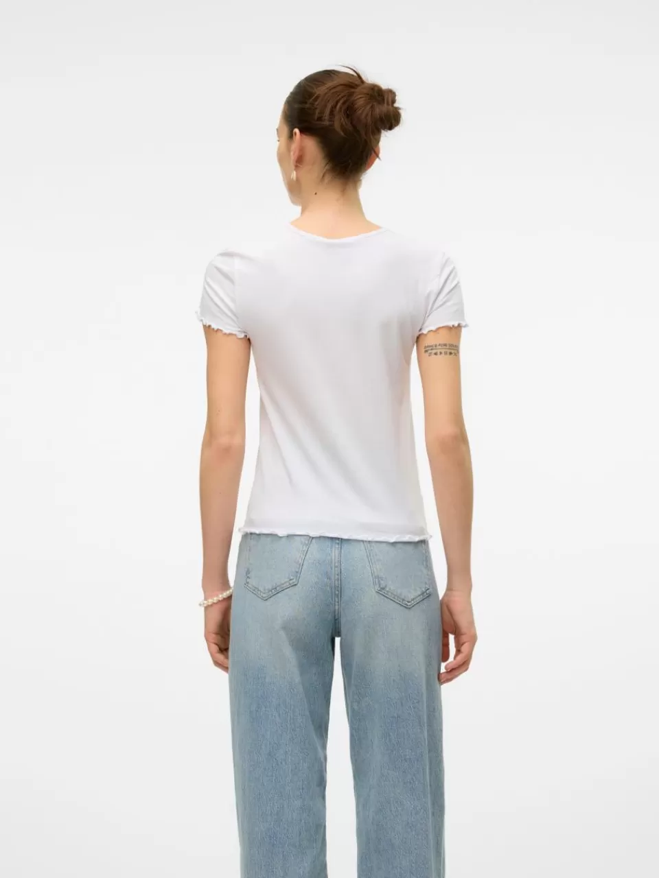 Flash Sale VERO MODA VMBARBARA T-skjorte Bright White