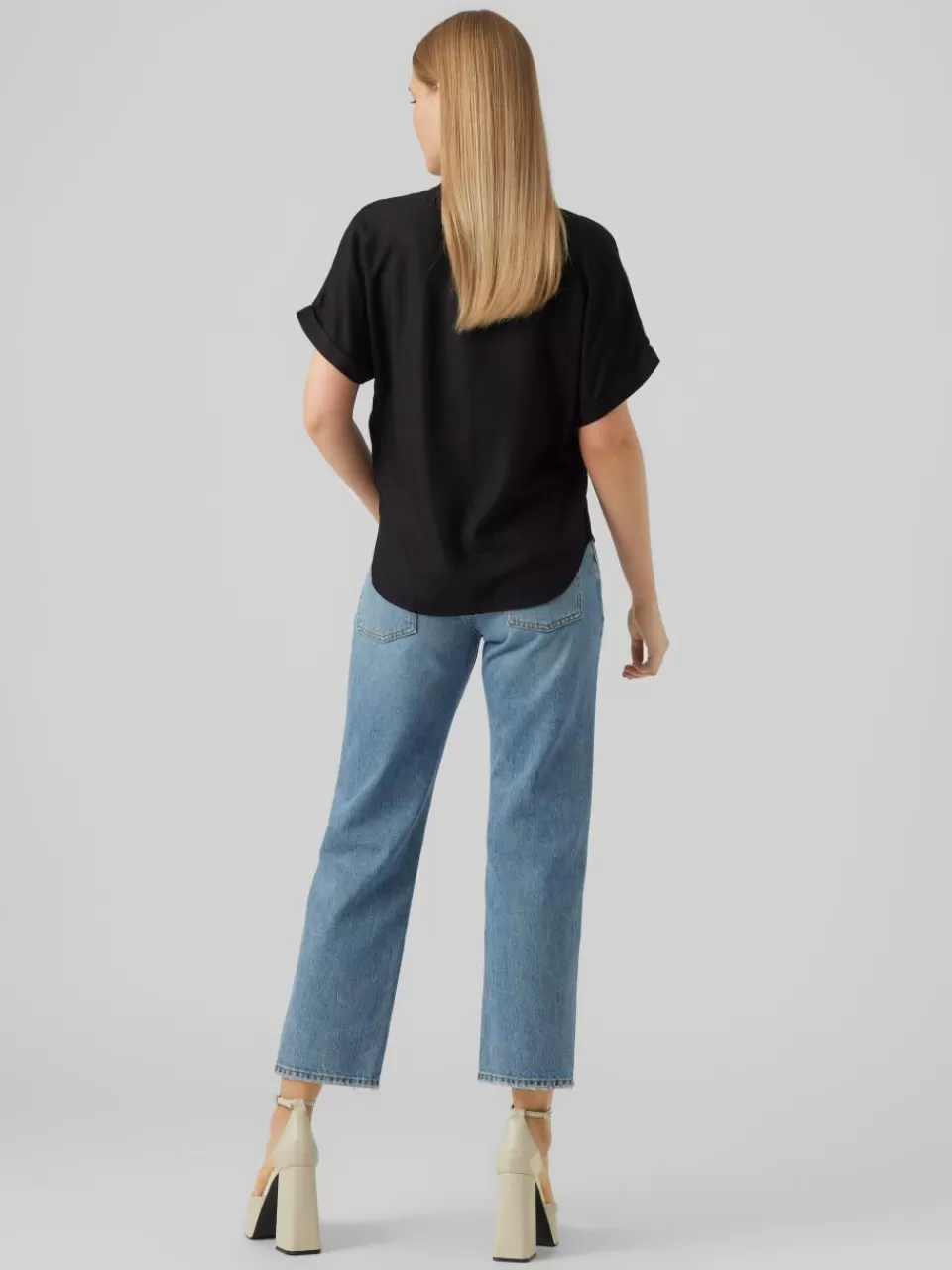 Sale VERO MODA VMBEAUTY Topp Black