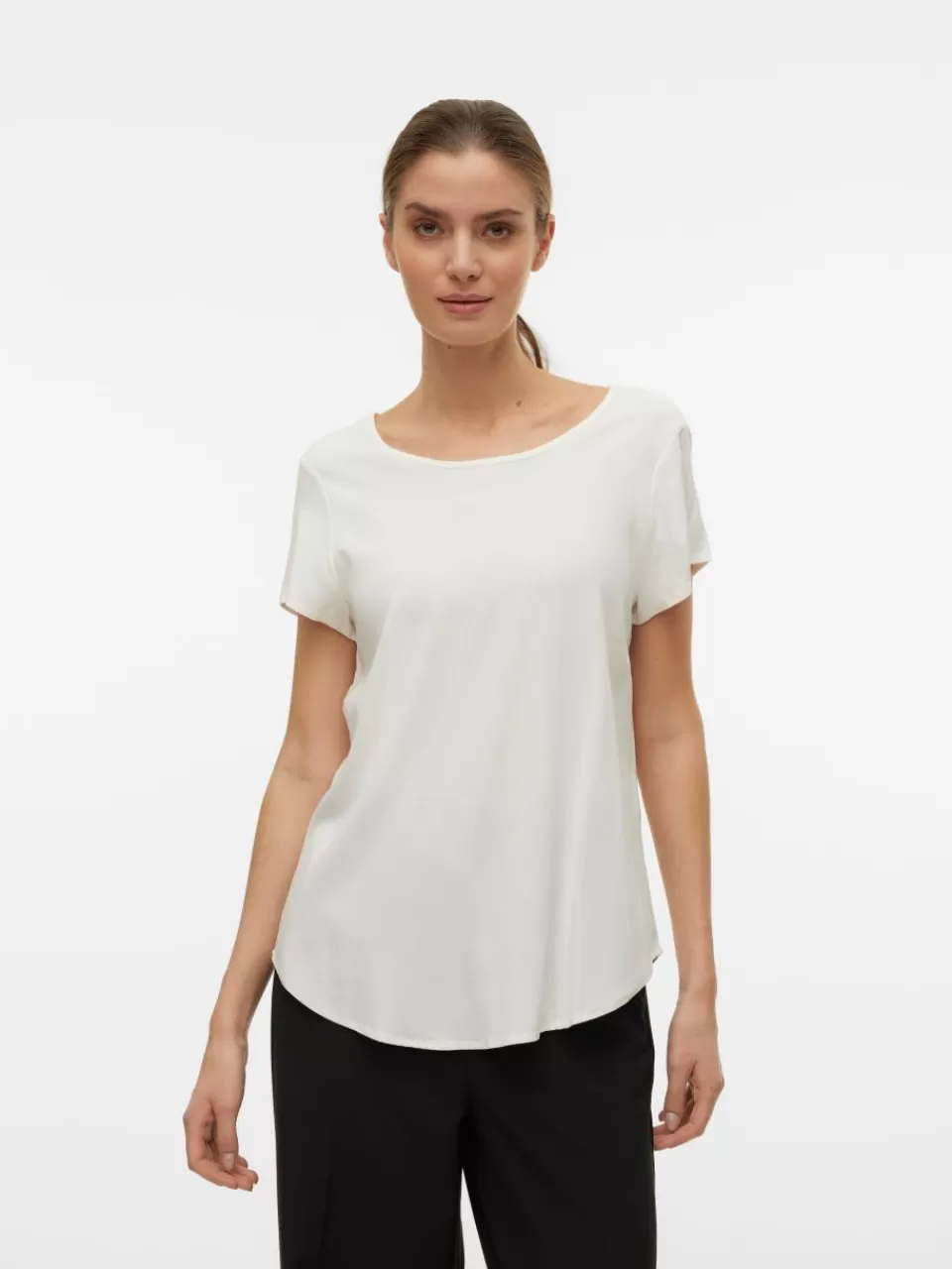 Best Sale VERO MODA VMBELLA Topp Snow White