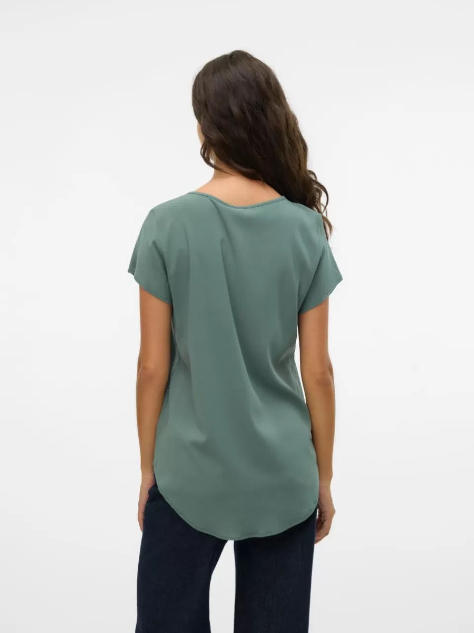 Sale VERO MODA VMBELLA Topp Dark Forest