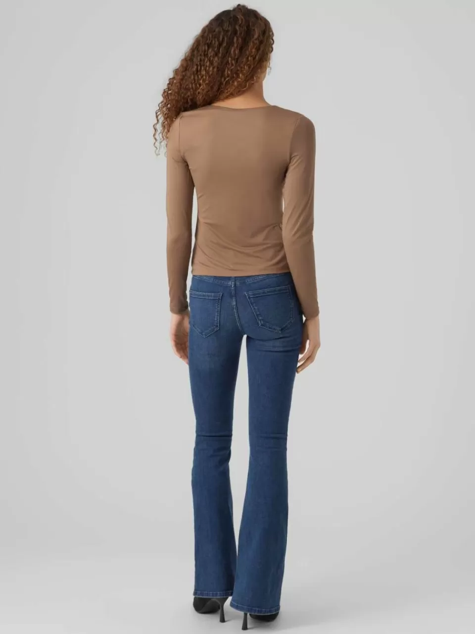 Best VERO MODA VMBIANCA Topp Brown Lentil